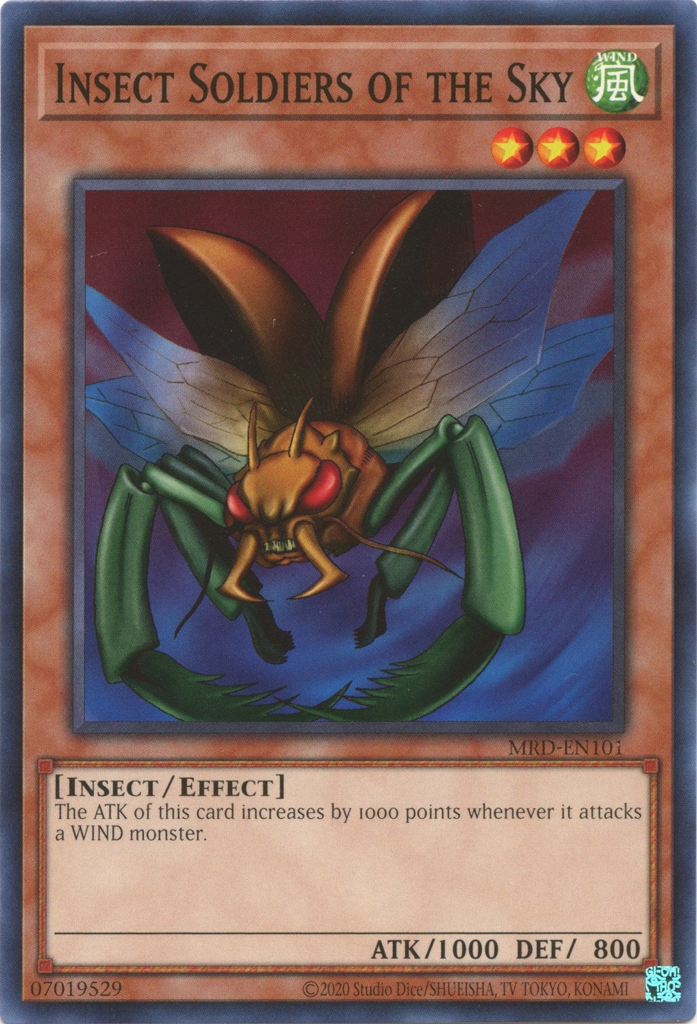 Image for Insect Soldiers of the Sky (MRD-EN101) (MRD-EN) - YuGiOh