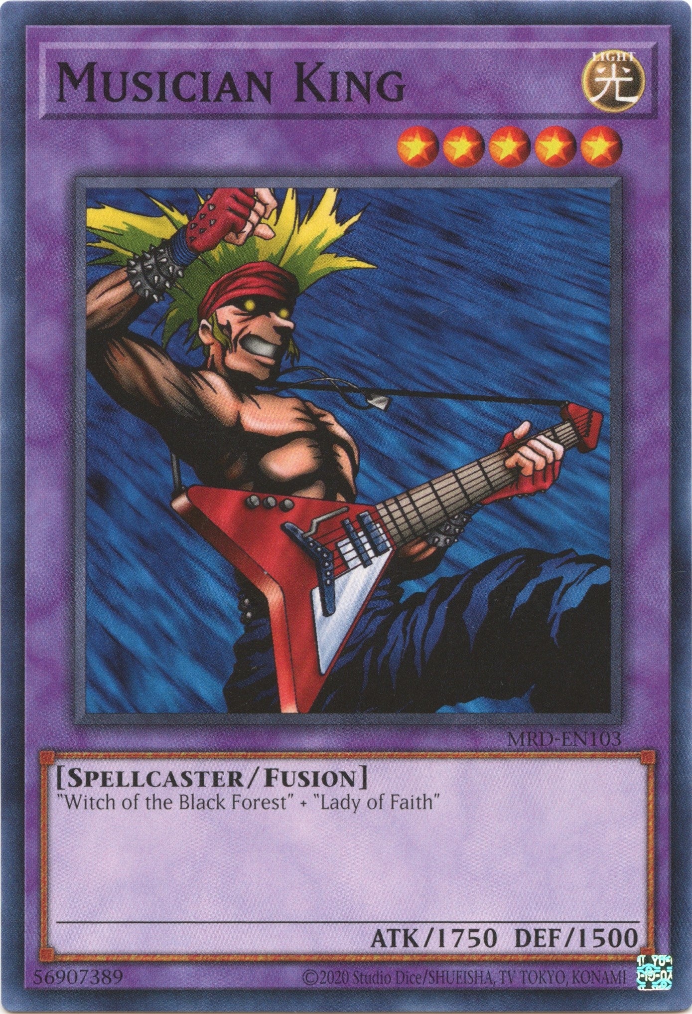 Image for Musician King (MRD-EN103) (MRD-EN) - YuGiOh