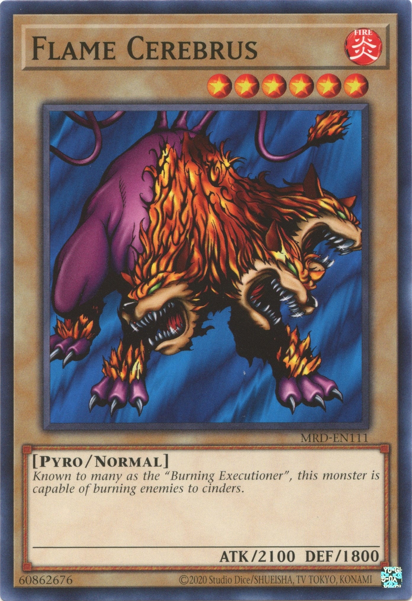 Image for Flame Cerebrus (MRD-EN111) (MRD-EN) - YuGiOh