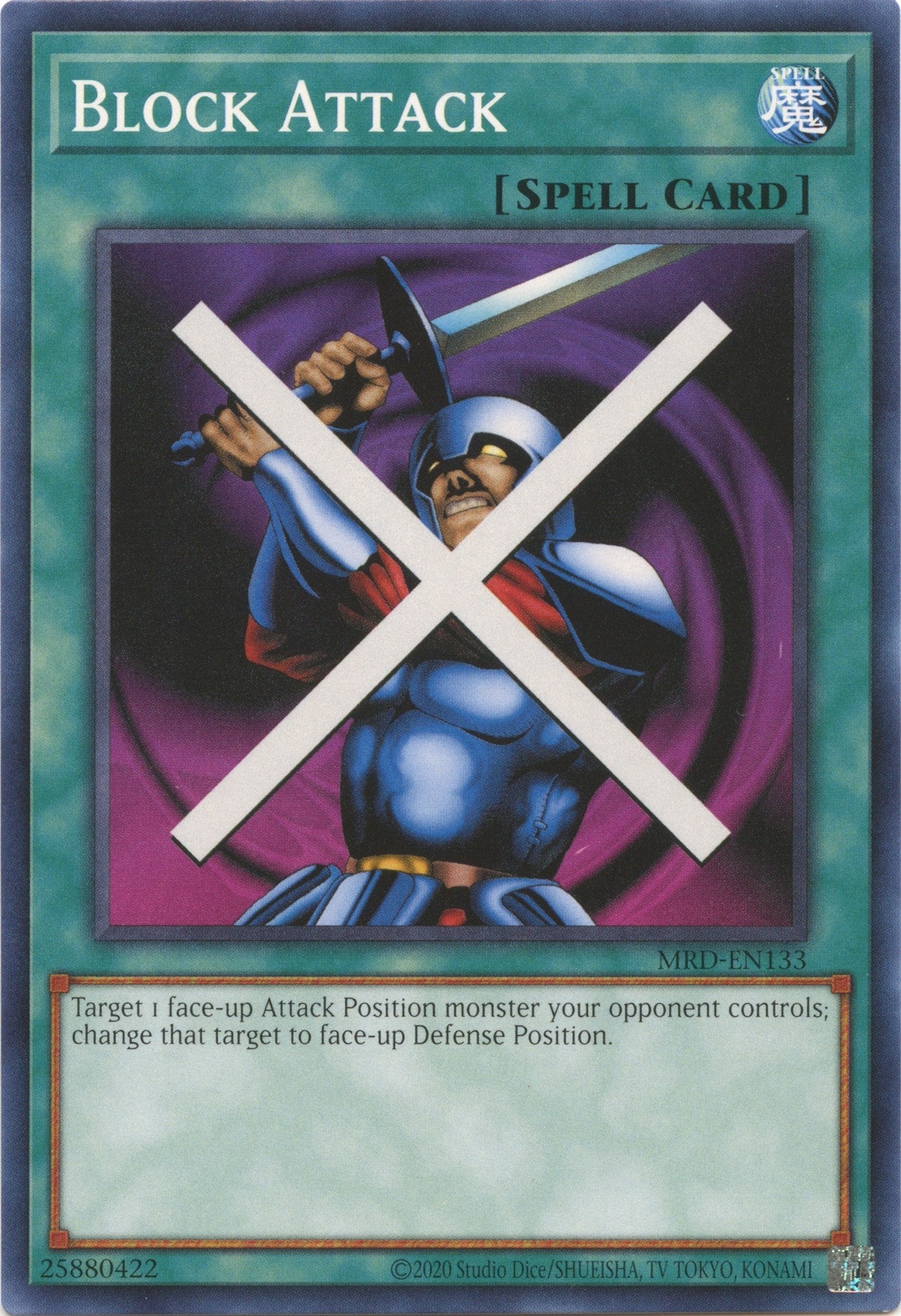 Image for Block Attack (MRD-EN133) (Metal Raiders (25th Anniversary Edition)) - YuGiOh