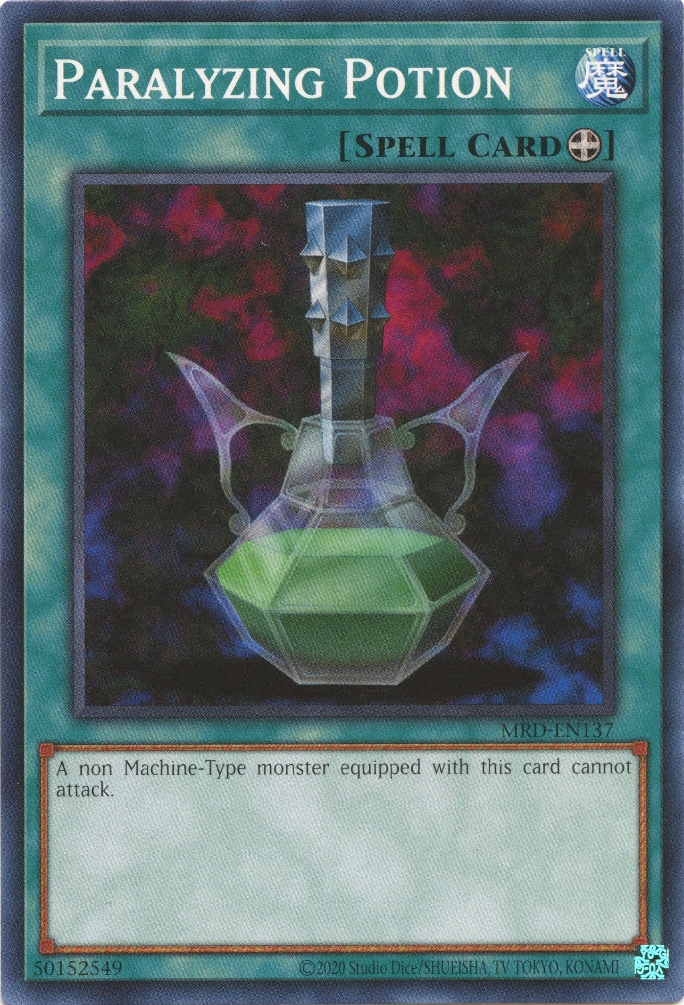 Image for Paralyzing Potion (MRD-EN137) (MRD-EN) - YuGiOh