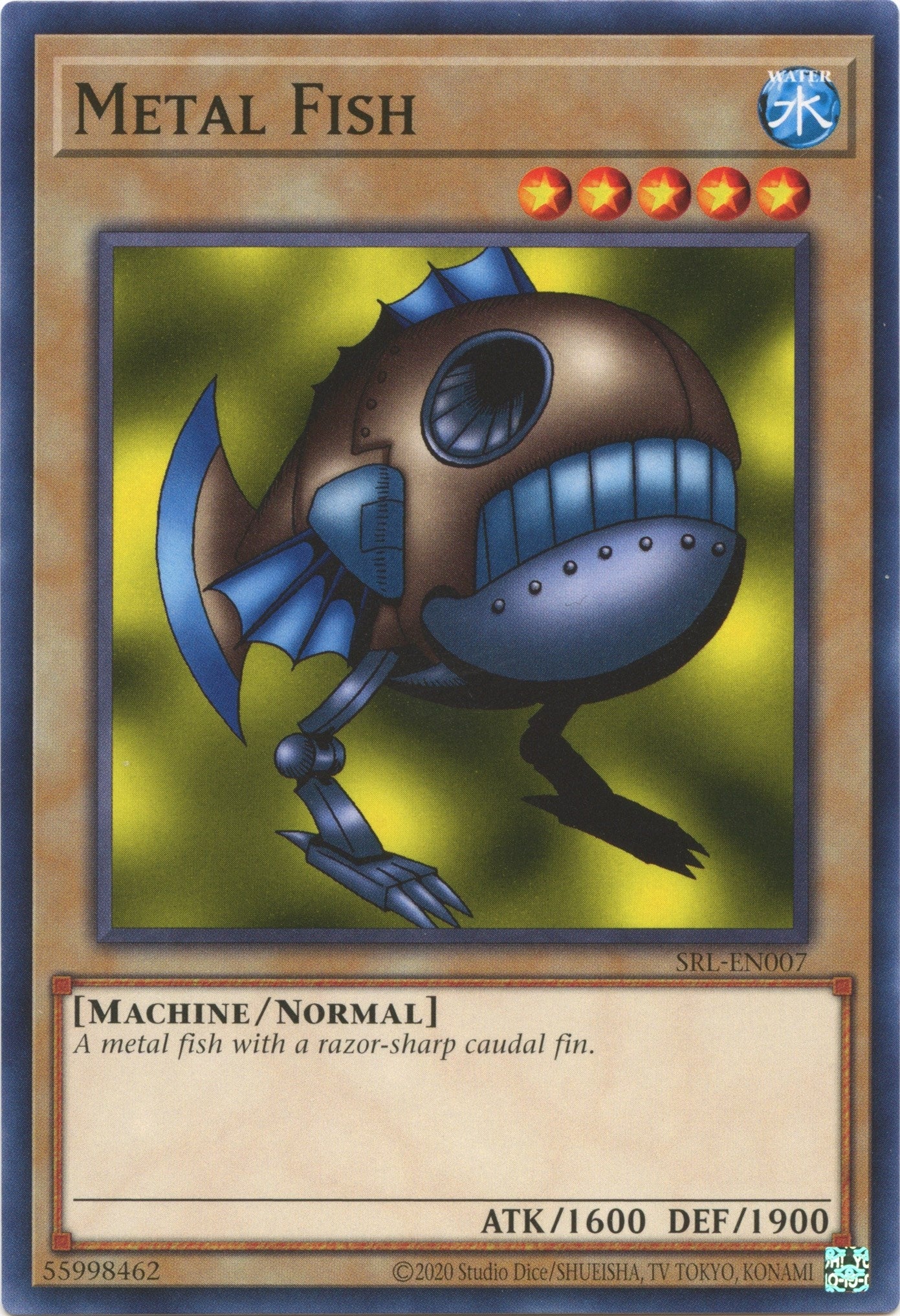 Image for Metal Fish (SRL-EN007) (Spell Ruler (25th Anniversary Edition)) - YuGiOh