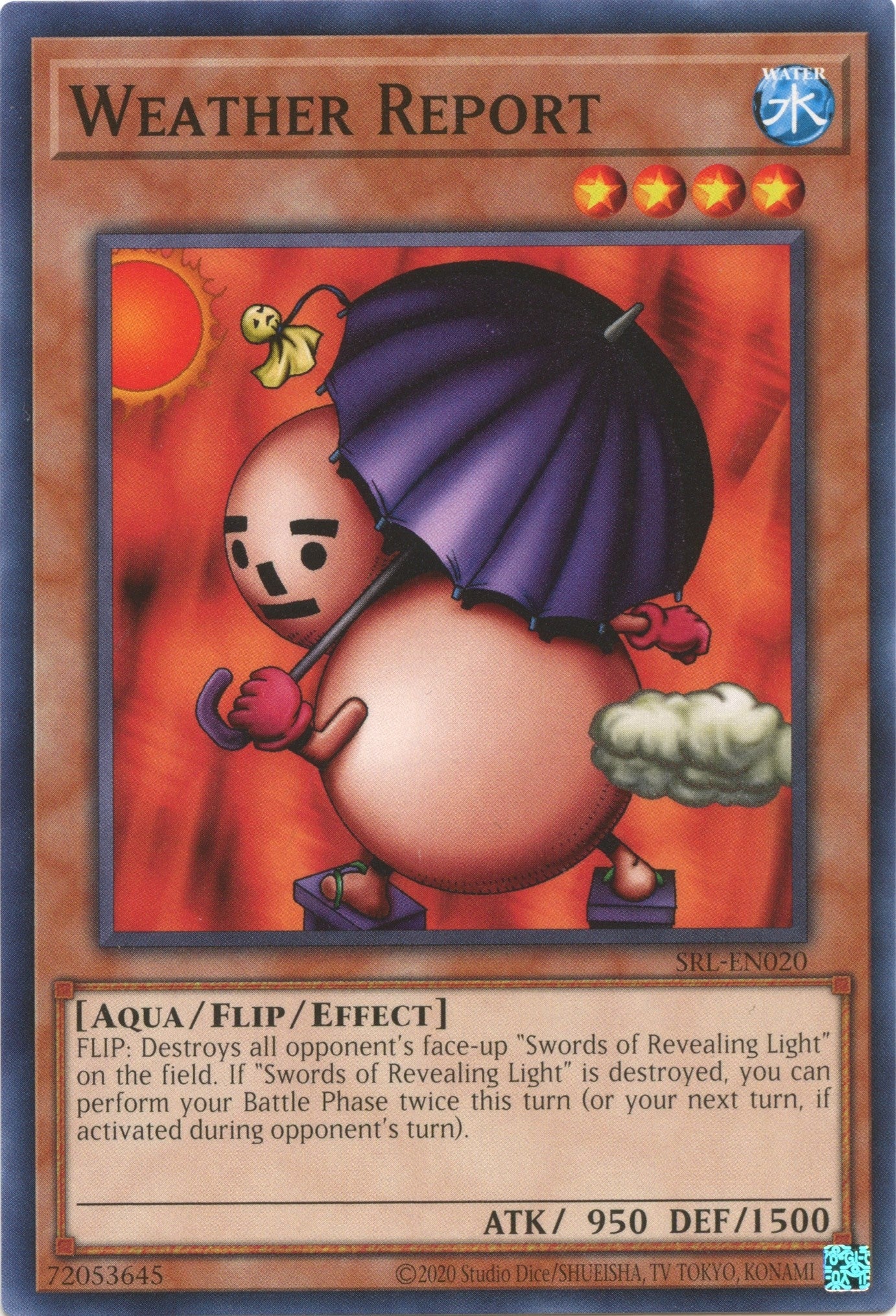 Image for Weather Report (SRL-EN020) (SRL-EN) - YuGiOh