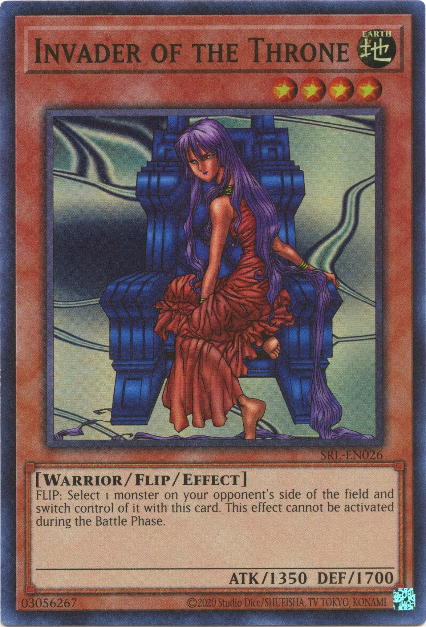 Image for Invader of the Throne (SRL-EN026) (SRL-EN) - YuGiOh