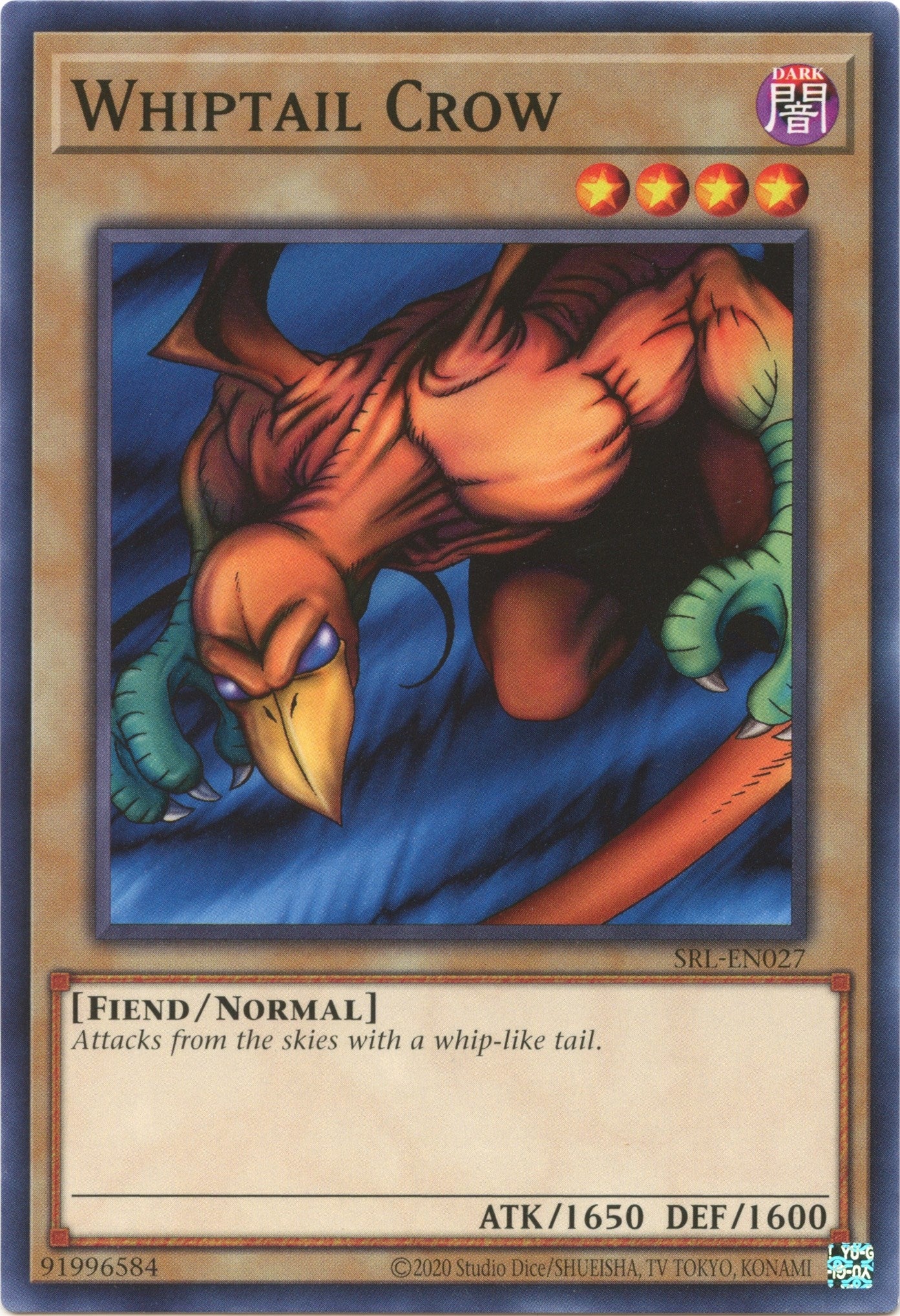 Image for Whiptail Crow (SRL-EN027) (SRL-EN) - YuGiOh