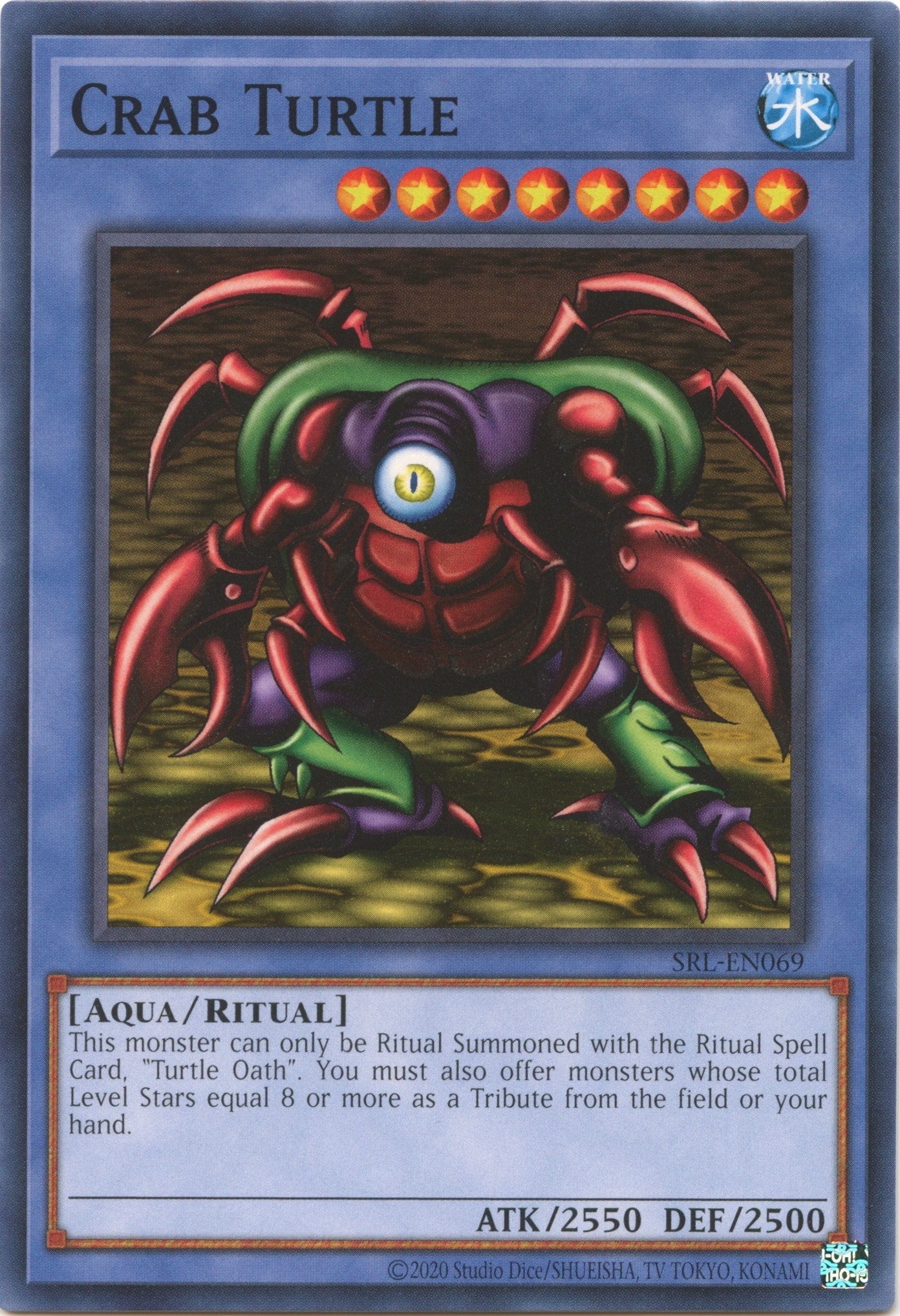 Image for Crab Turtle (SRL-EN069) (Spell Ruler (25th Anniversary Edition)) - YuGiOh