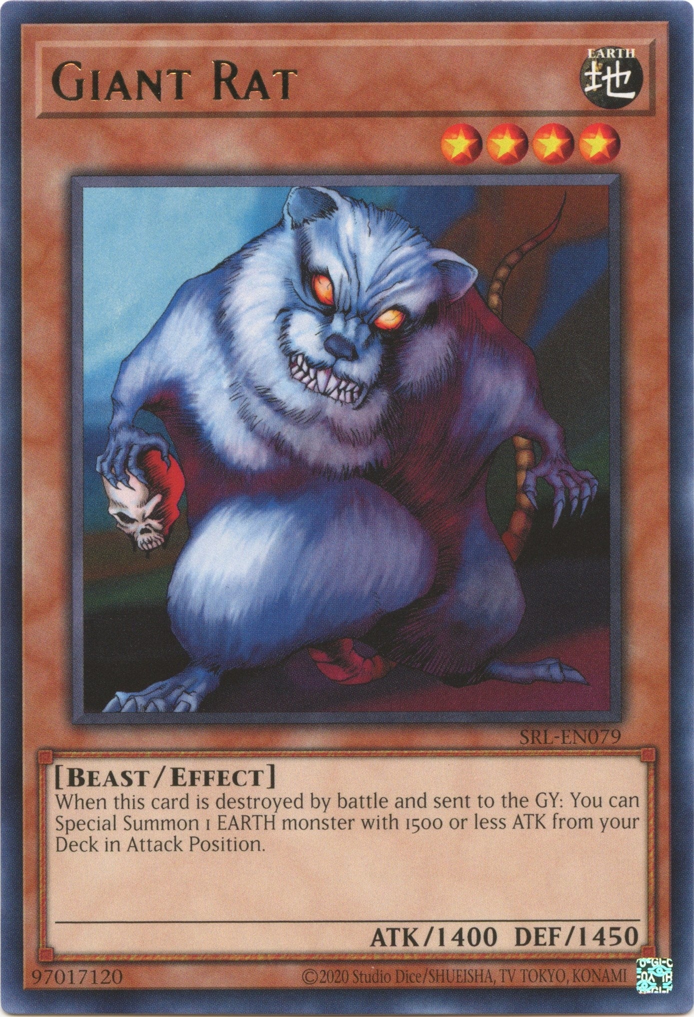 Image for Giant Rat (SRL-EN079) (SRL-EN) - YuGiOh