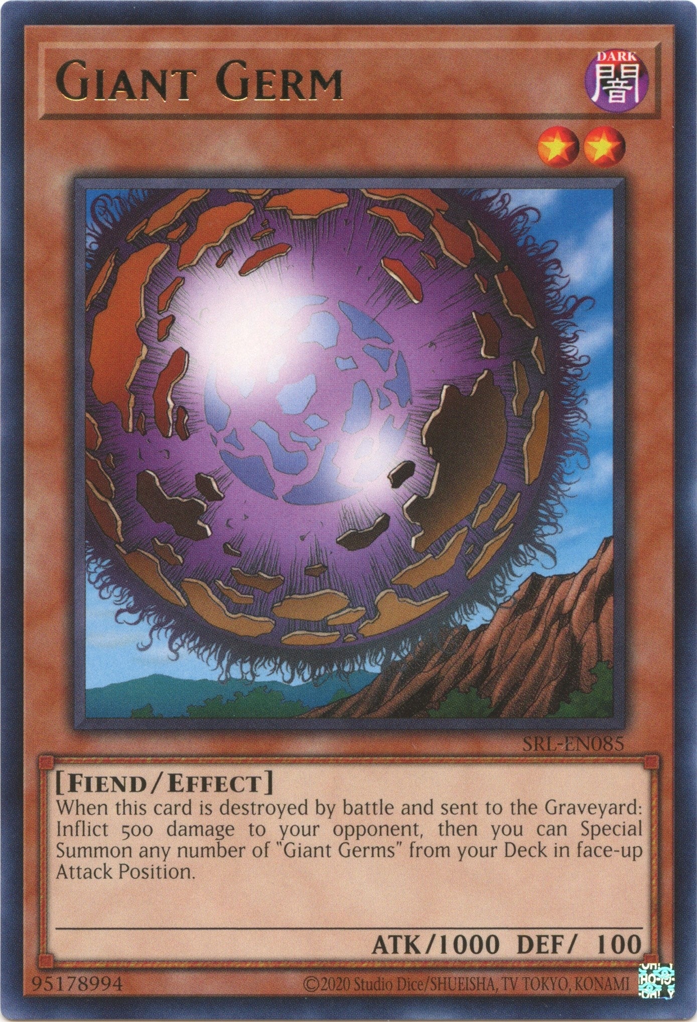 Image for Giant Germ (SRL-EN085) (SRL-EN) - YuGiOh