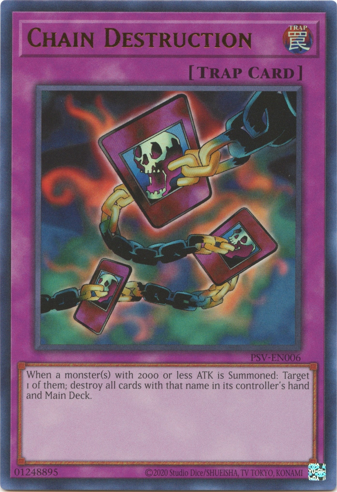 Image for Chain Destruction (PSV-EN006) (Pharaoh's Servant (25th Anniversary Edition)) - YuGiOh