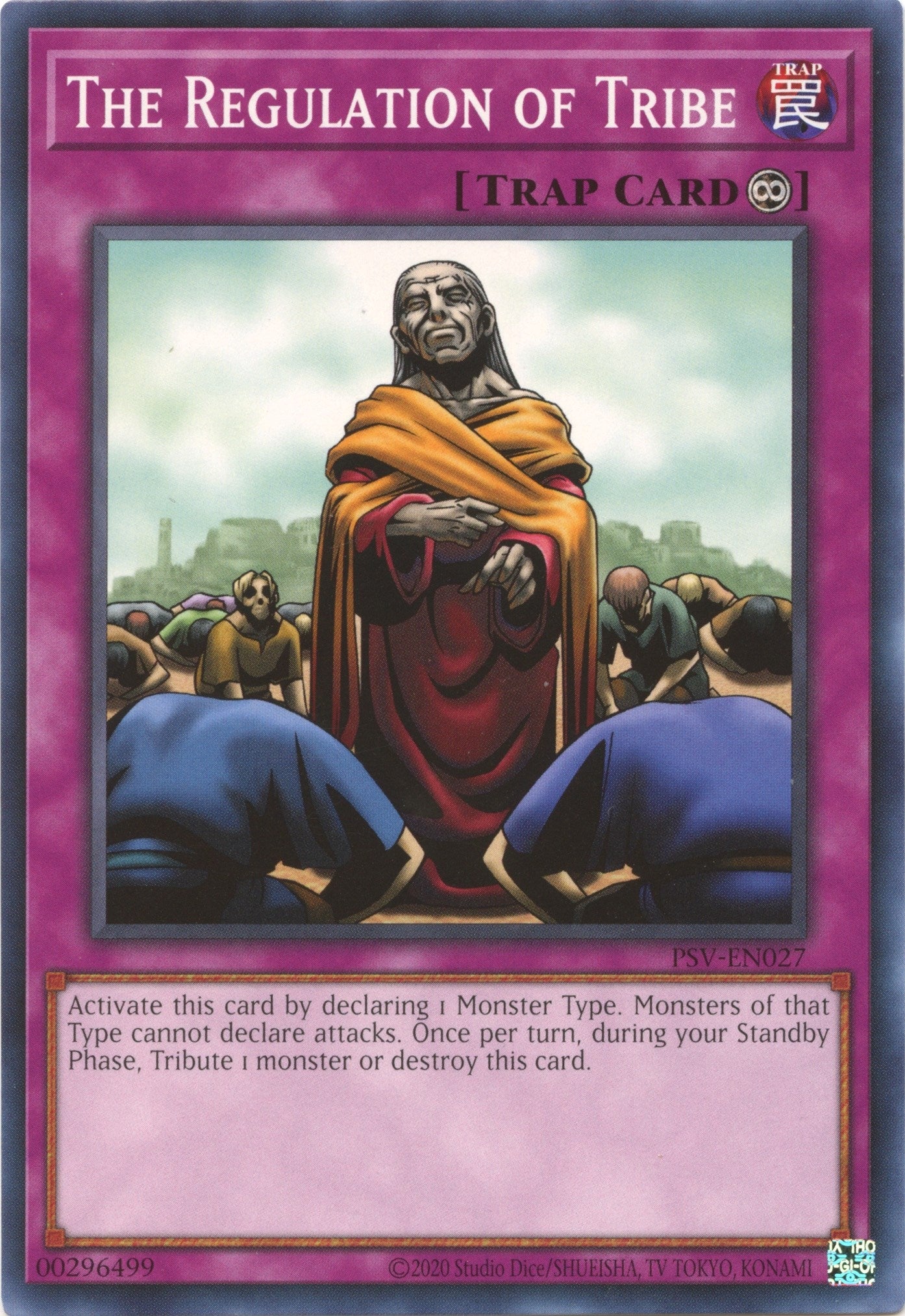 Image for The Regulation of Tribe (PSV-EN027) (PSV-EN) - YuGiOh