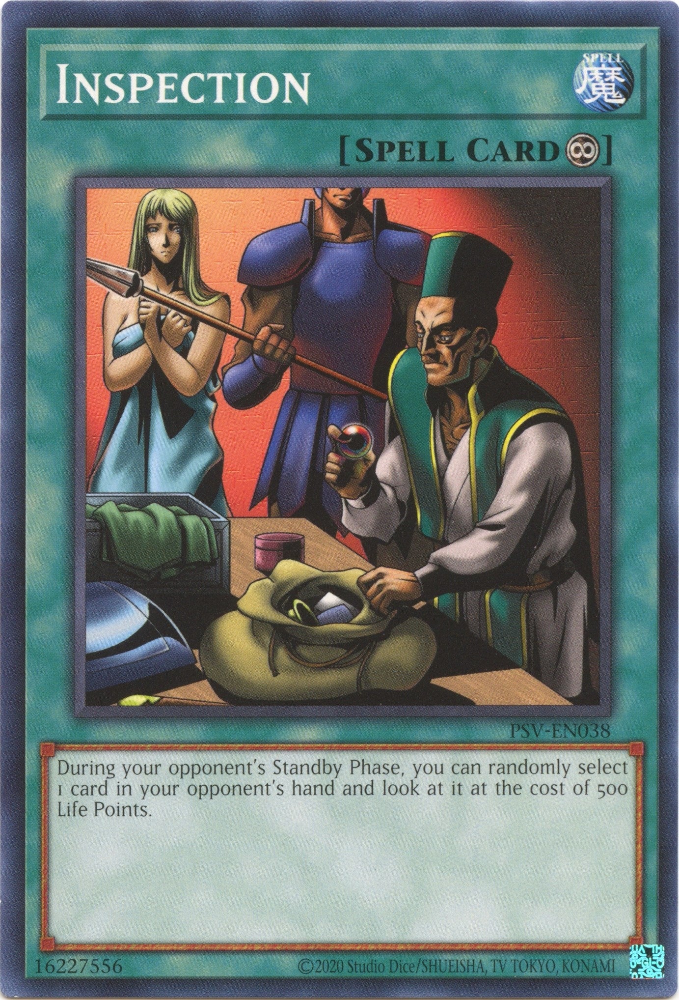 Image for Inspection (PSV-EN038) (PSV-EN) - YuGiOh