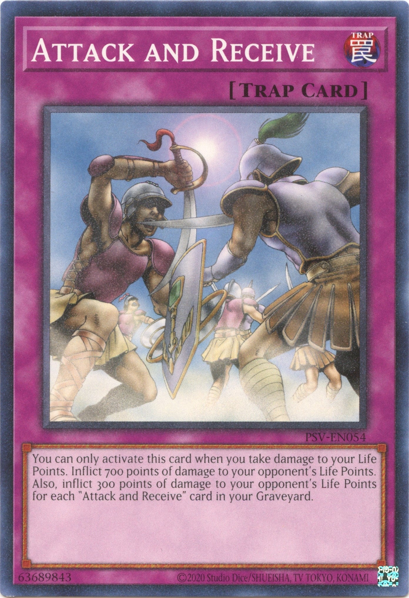 Image for Attack and Receive (PSV-EN054) (PSV-EN) - YuGiOh