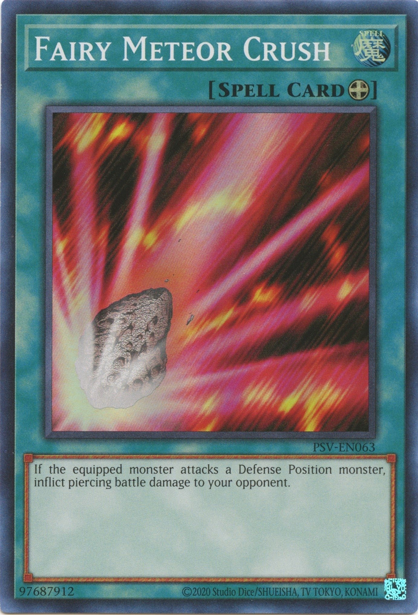 Image for Fairy Meteor Crush (PSV-EN063) (Pharaoh's Servant (25th Anniversary Edition)) - YuGiOh