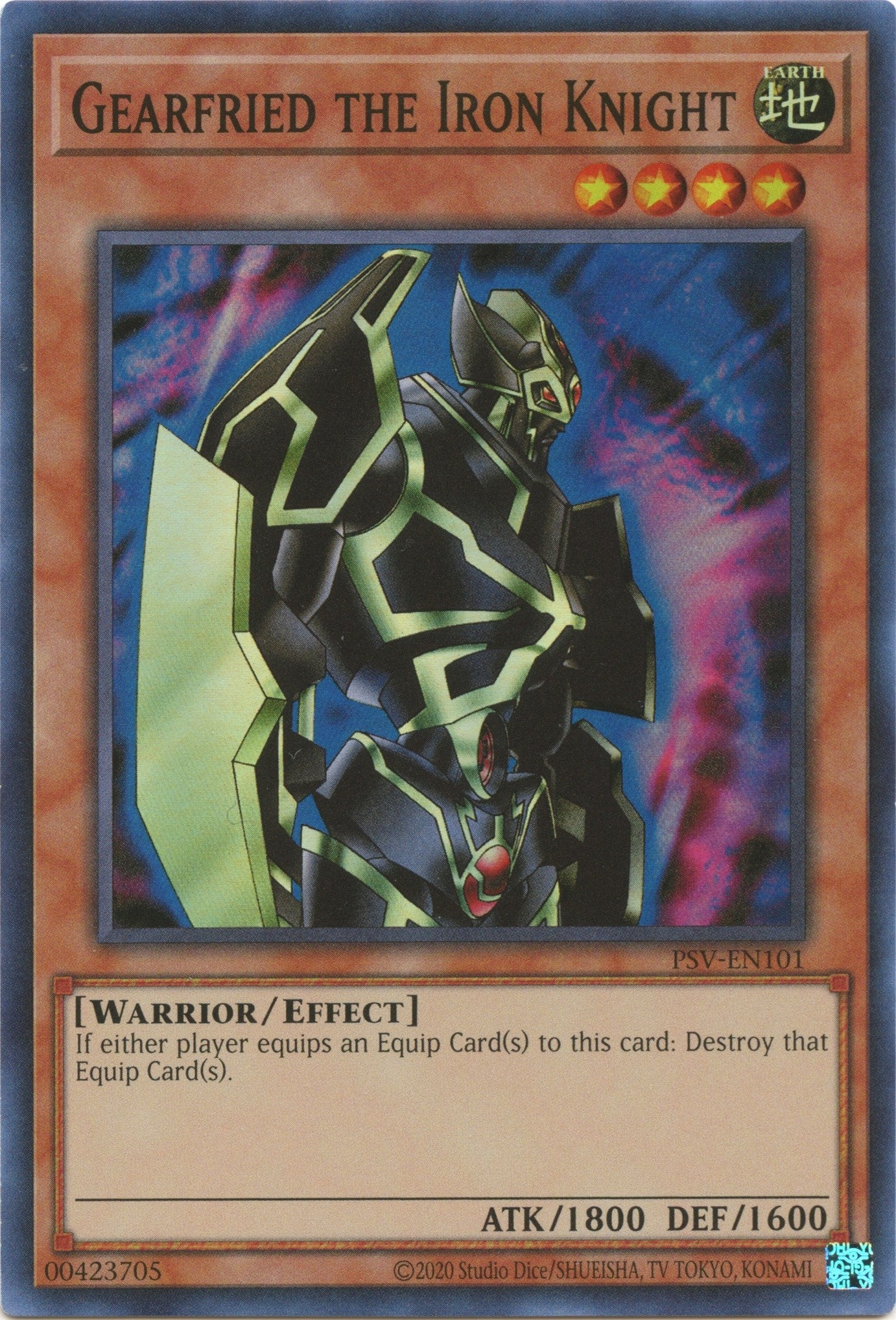 Image for Gearfried the Iron Knight (PSV-EN101) (PSV-EN) - YuGiOh