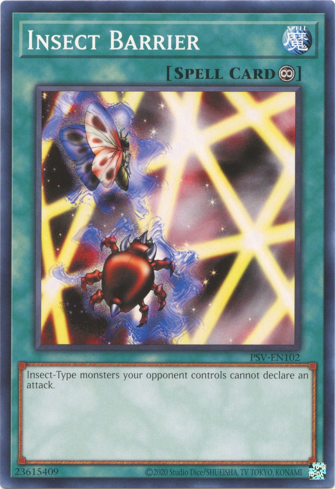 Image for Insect Barrier (PSV-EN102) (PSV-EN) - YuGiOh