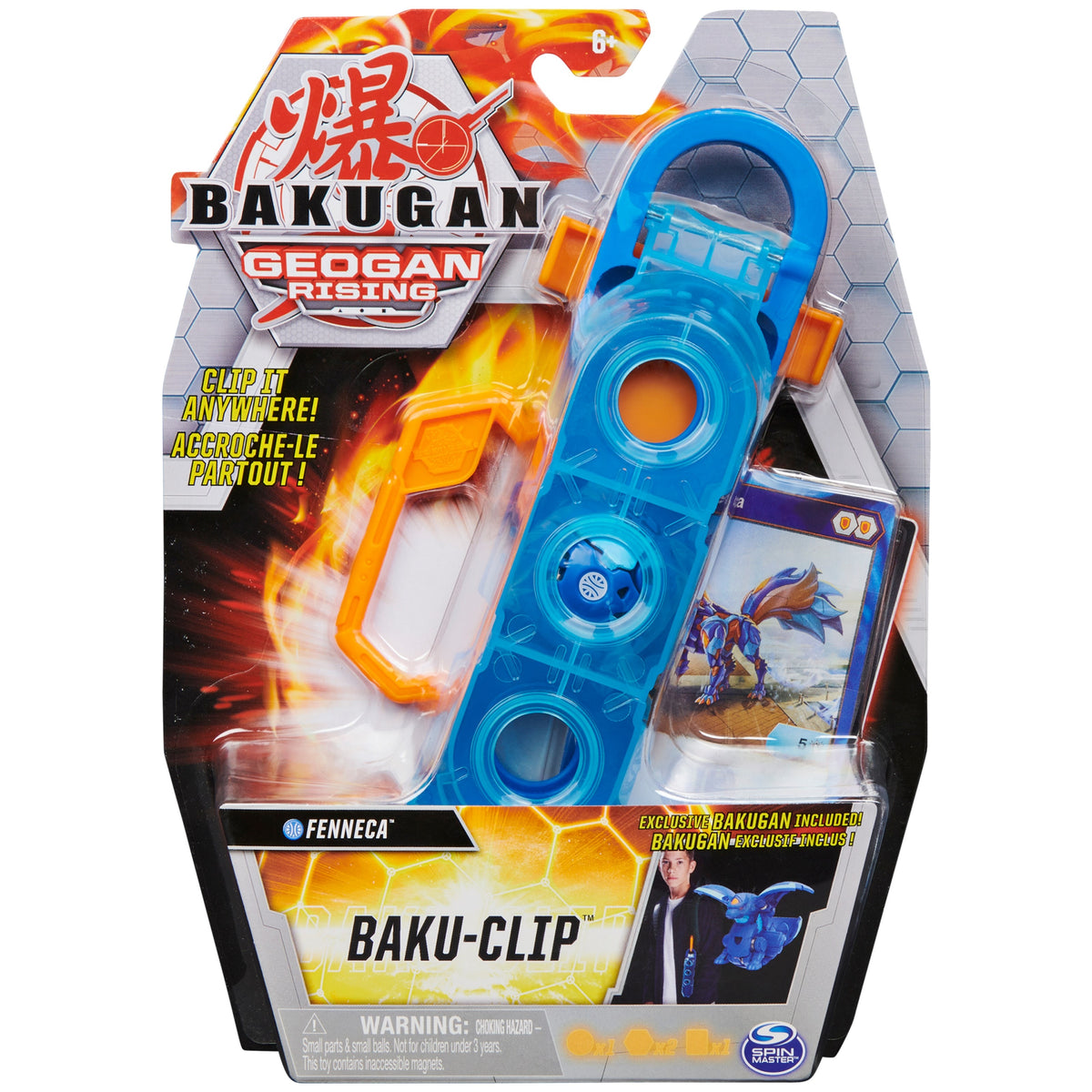Image for Bakugan Geogan Rising Baku-Clip - Aquos Fenneca - Bakugan TCG