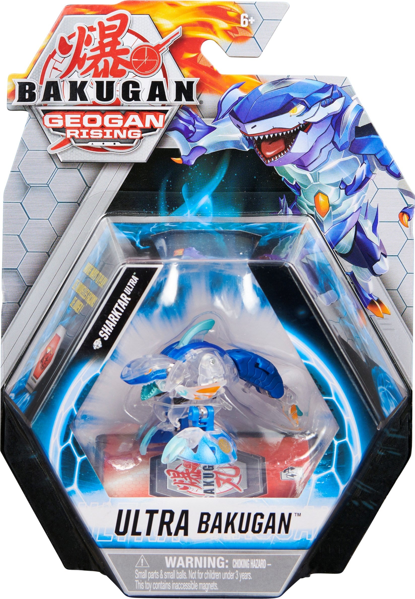 Image for Bakugan Ultra Single Pack - Aquos Diamond Sharktar Ultra - Bakugan TCG
