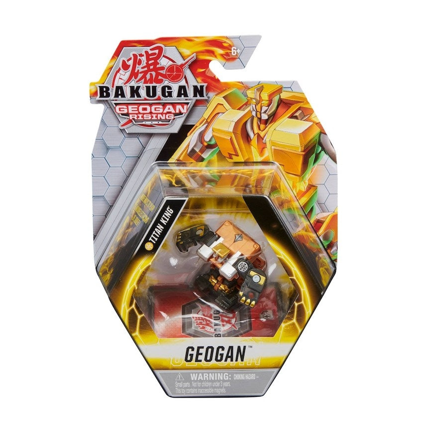 Image for Bakugan Geogan Single Pack - Aurelus Titan King - Bakugan TCG