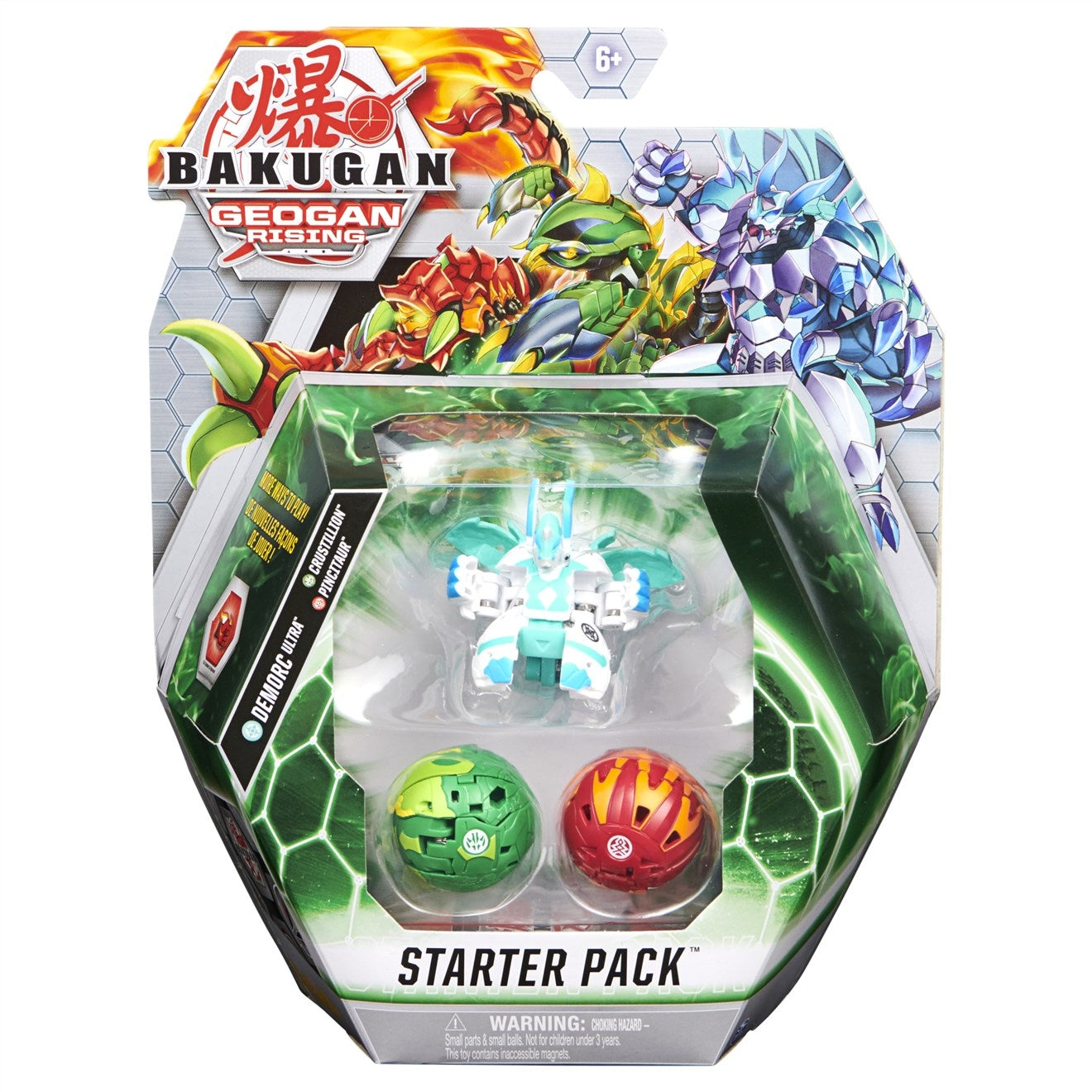 Image for Bakugan Starter 3-Pack - Haos Demorc Ultra - Bakugan TCG