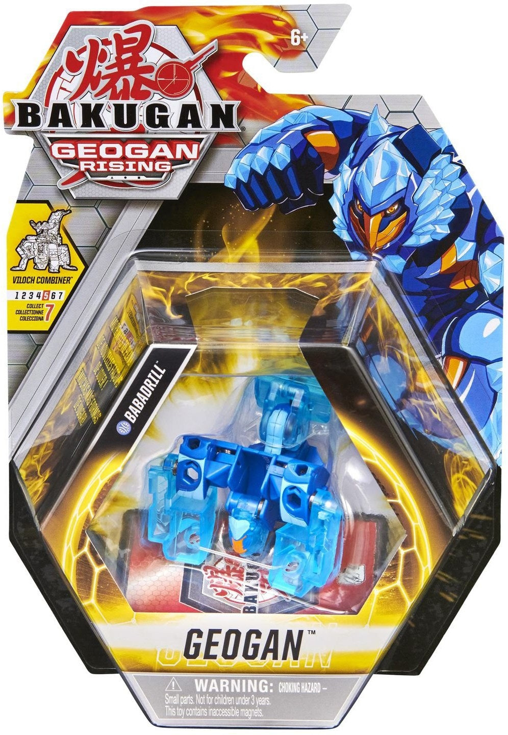 Image for Bakugan Geogan Single Pack - Aquos Babadrill - Bakugan TCG