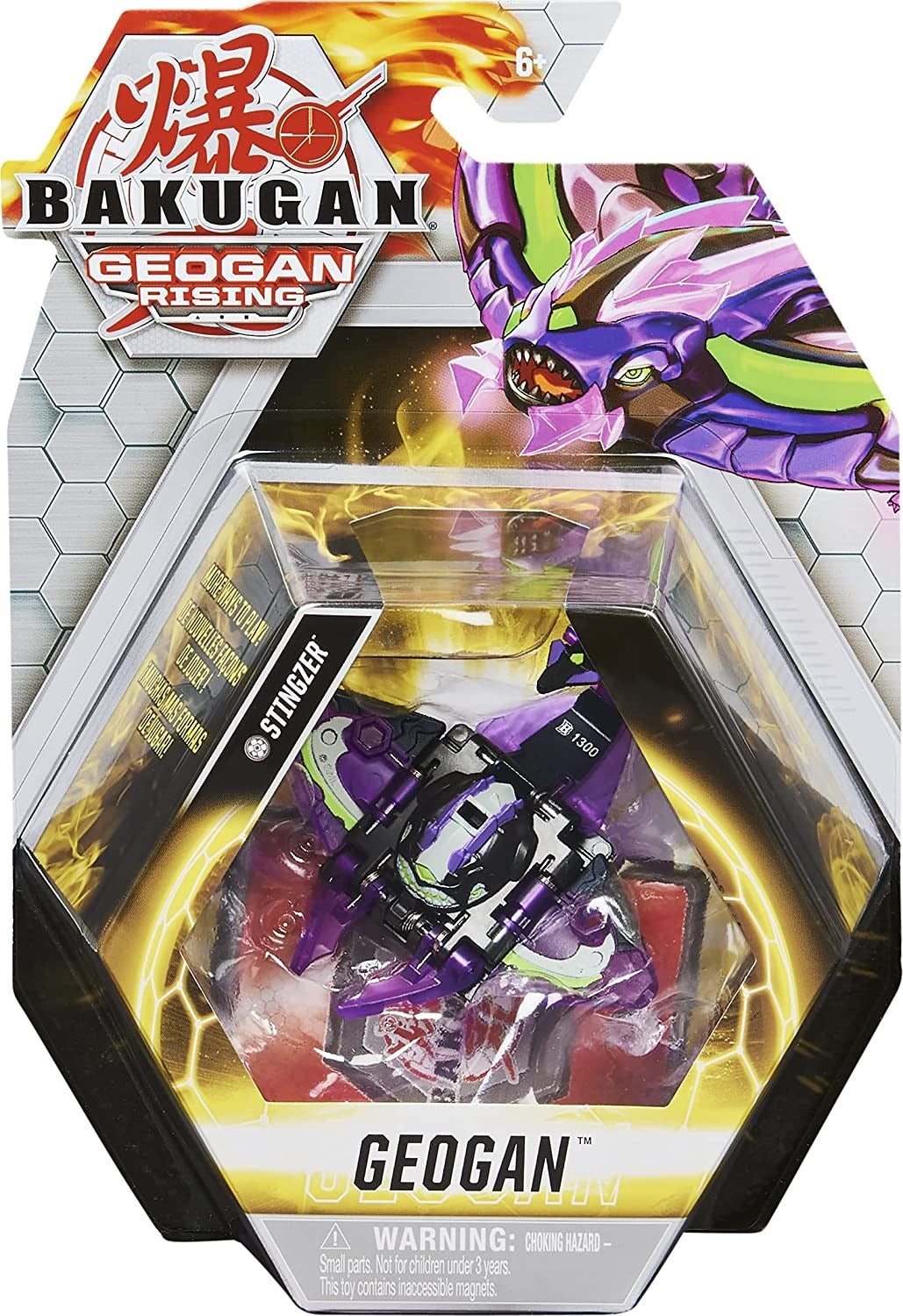 Image for Bakugan Geogan Single Pack - Darkus Stingzer - Bakugan TCG