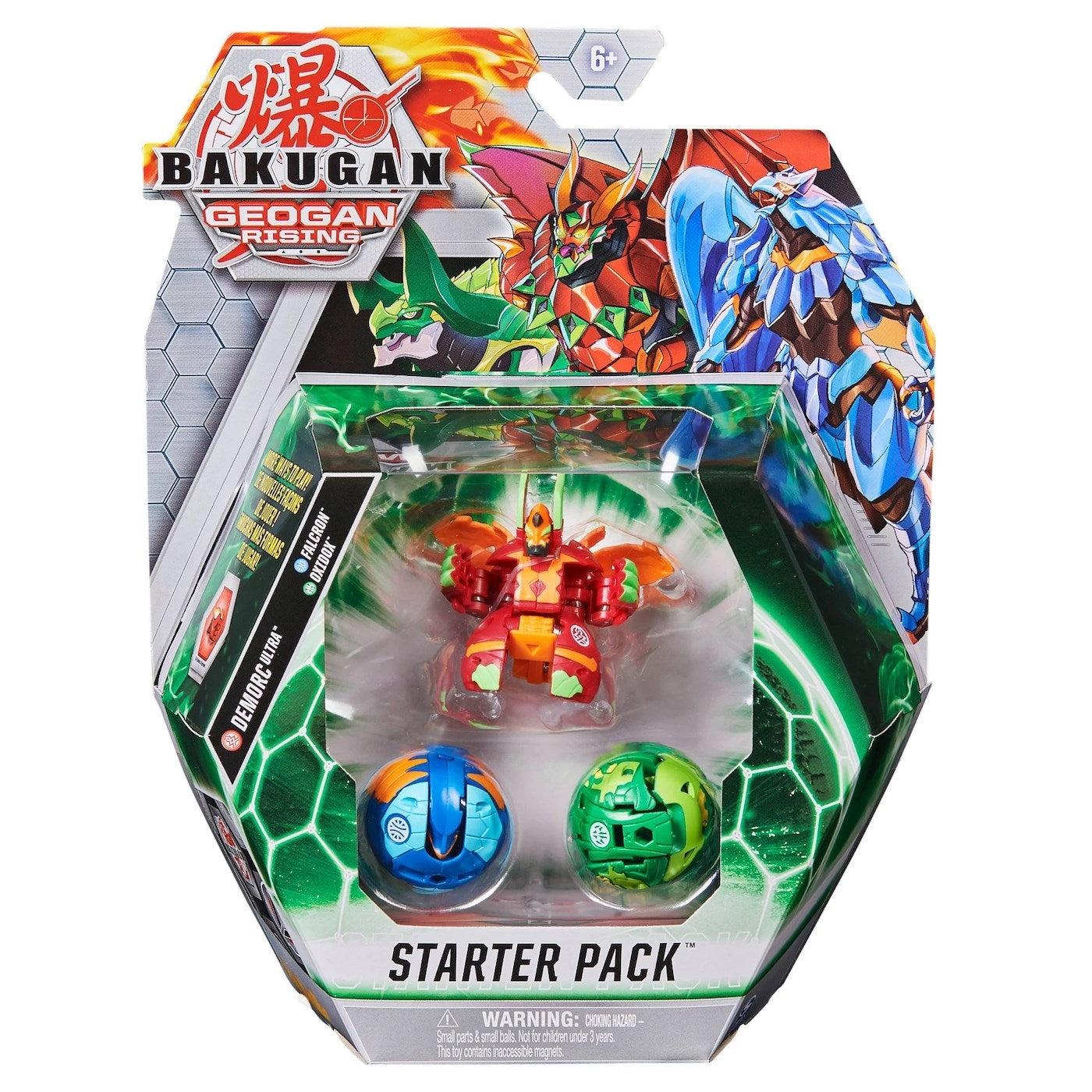Image for Bakugan Starter 3-Pack - Pyrus Demorc Ultra - Bakugan TCG