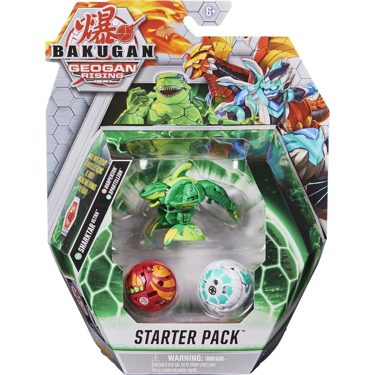 Image for Bakugan Starter 3-Pack - Ventus Sharktar Ultra - Bakugan TCG