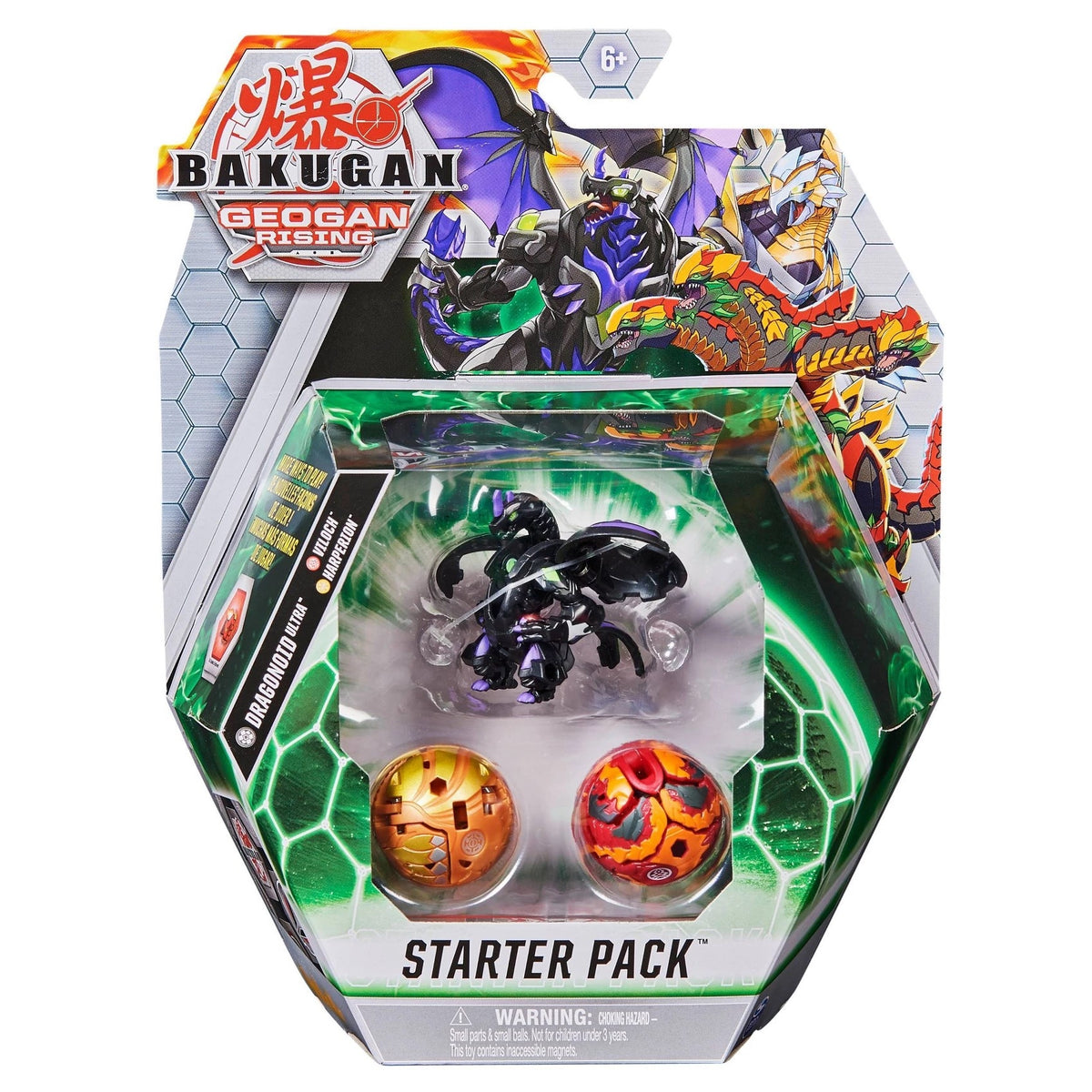 Image for Bakugan Starter 3-Pack - Darkus Dragonoid Ultra - Bakugan TCG