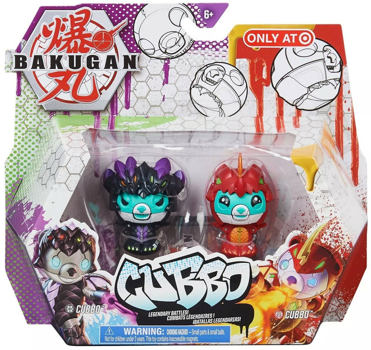 Image for Bakugan Cubbo Legendary Battles Pack - Bakugan TCG