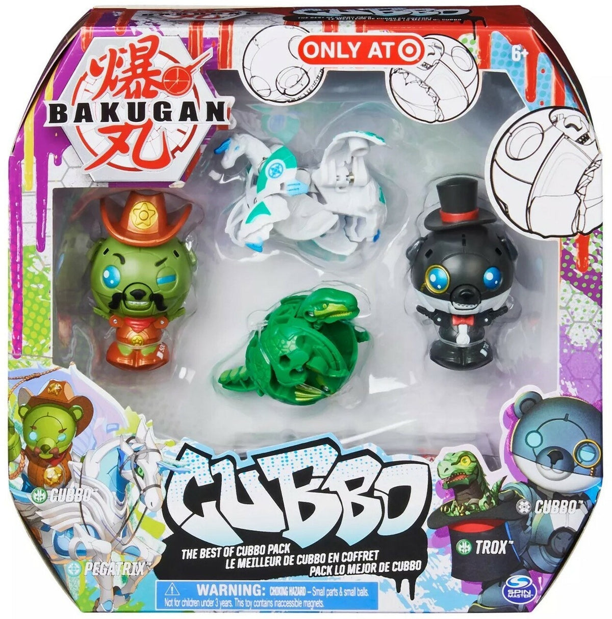 Image for Bakugan The Best of Cubbo Pack - Bakugan TCG