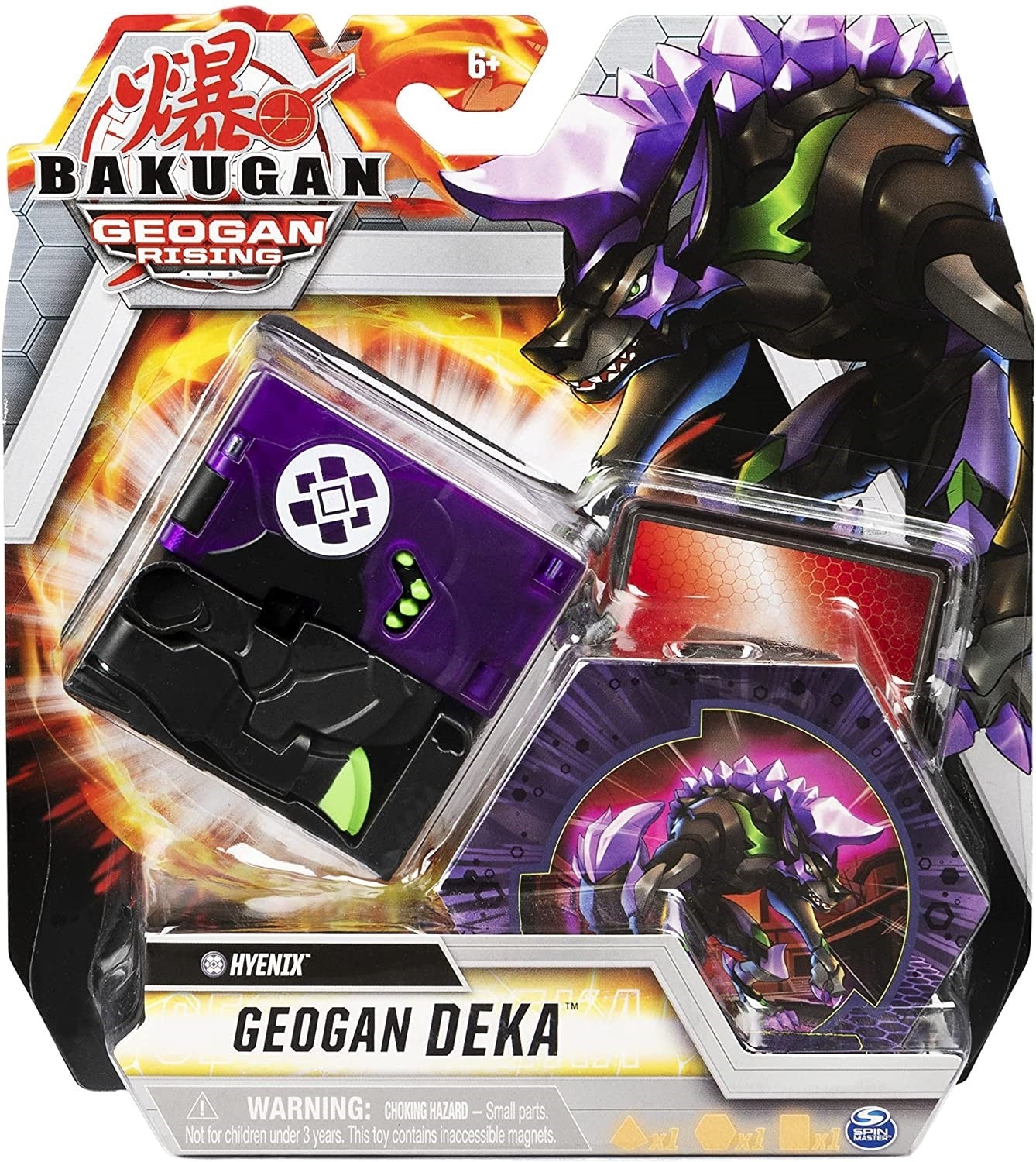 Image for Bakugan Deka Single Pack - Darkus Deka Hyenix - Bakugan TCG