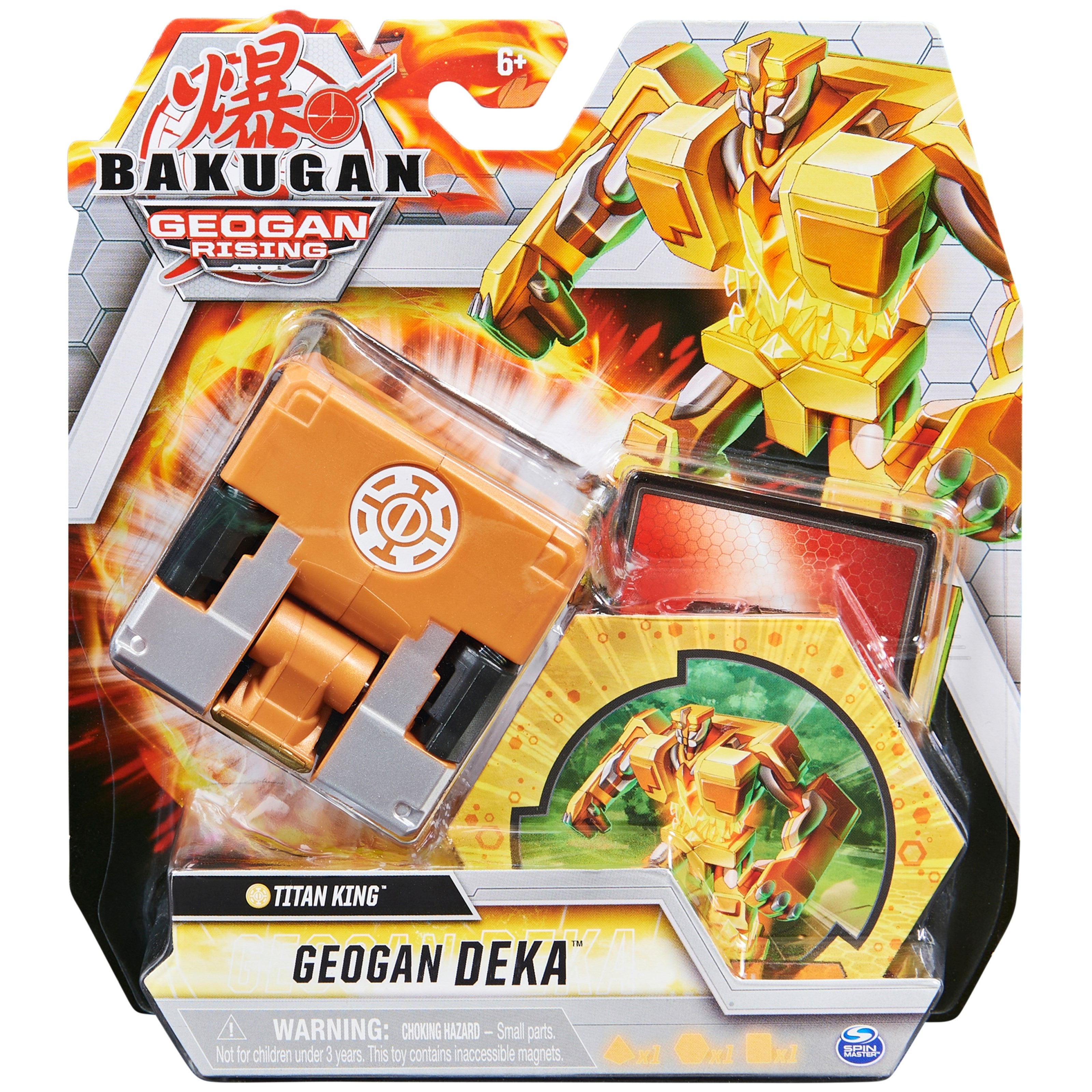 Image for Bakugan Deka Single Pack - Aurelus Deka Titan King - Bakugan TCG