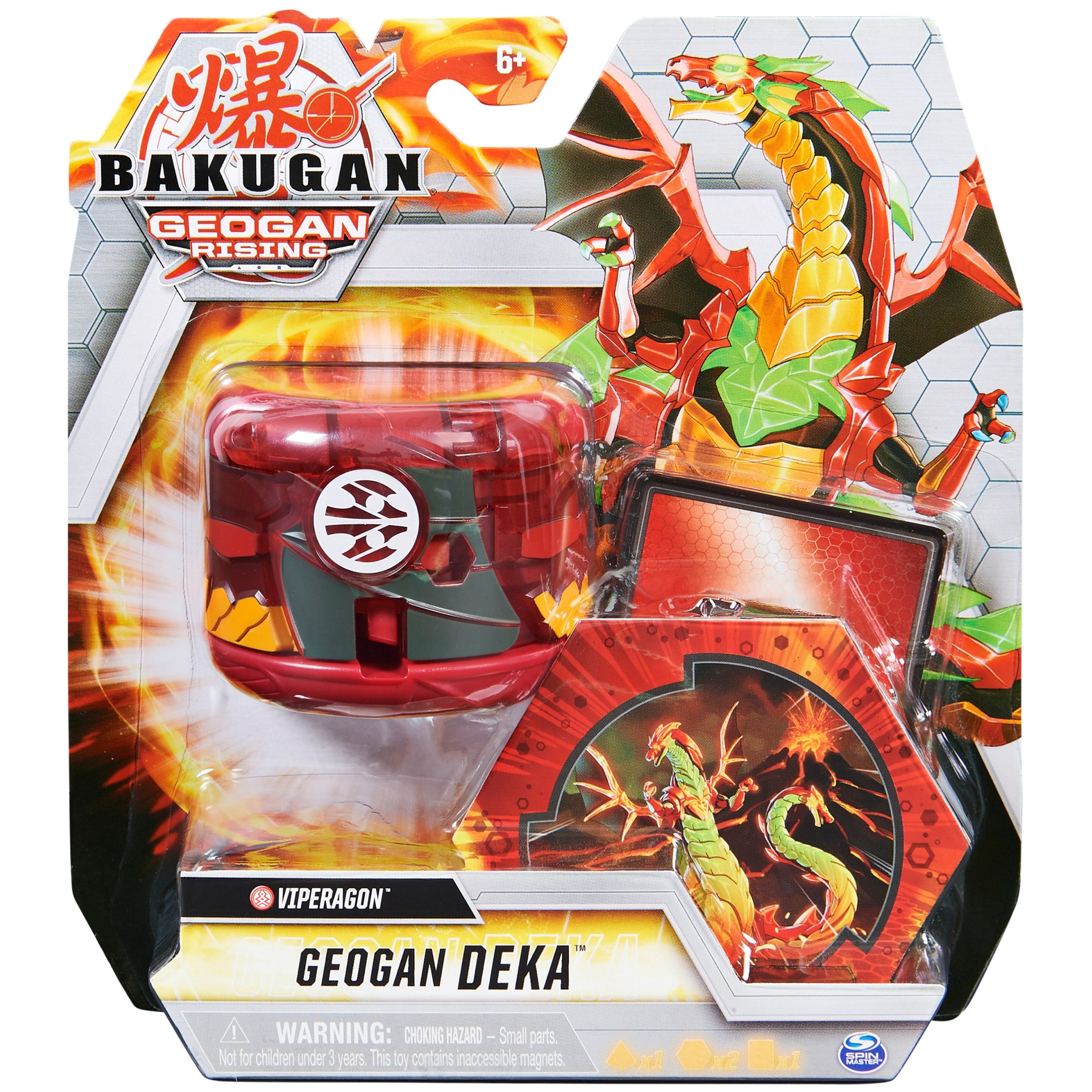 Image for Bakugan Deka Single Pack - Pyrus Deka Viperagon - Bakugan TCG