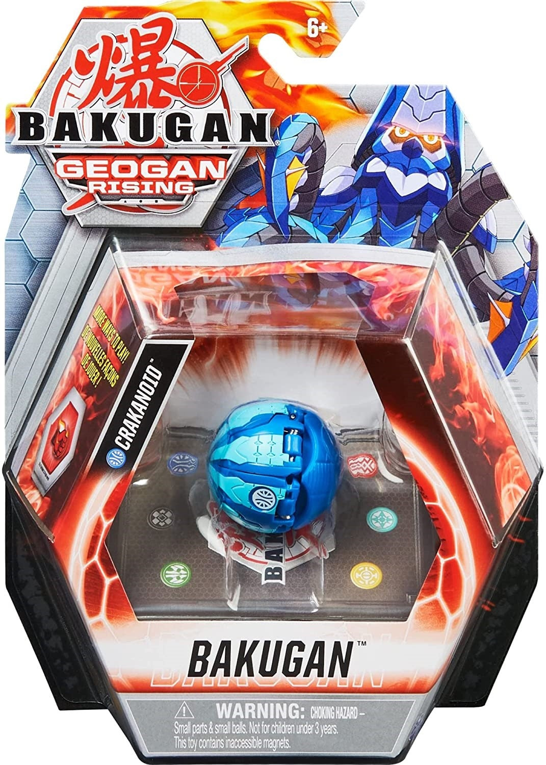 Image for Core Bakugan Single Pack - Aquos Crackanoid - Bakugan TCG