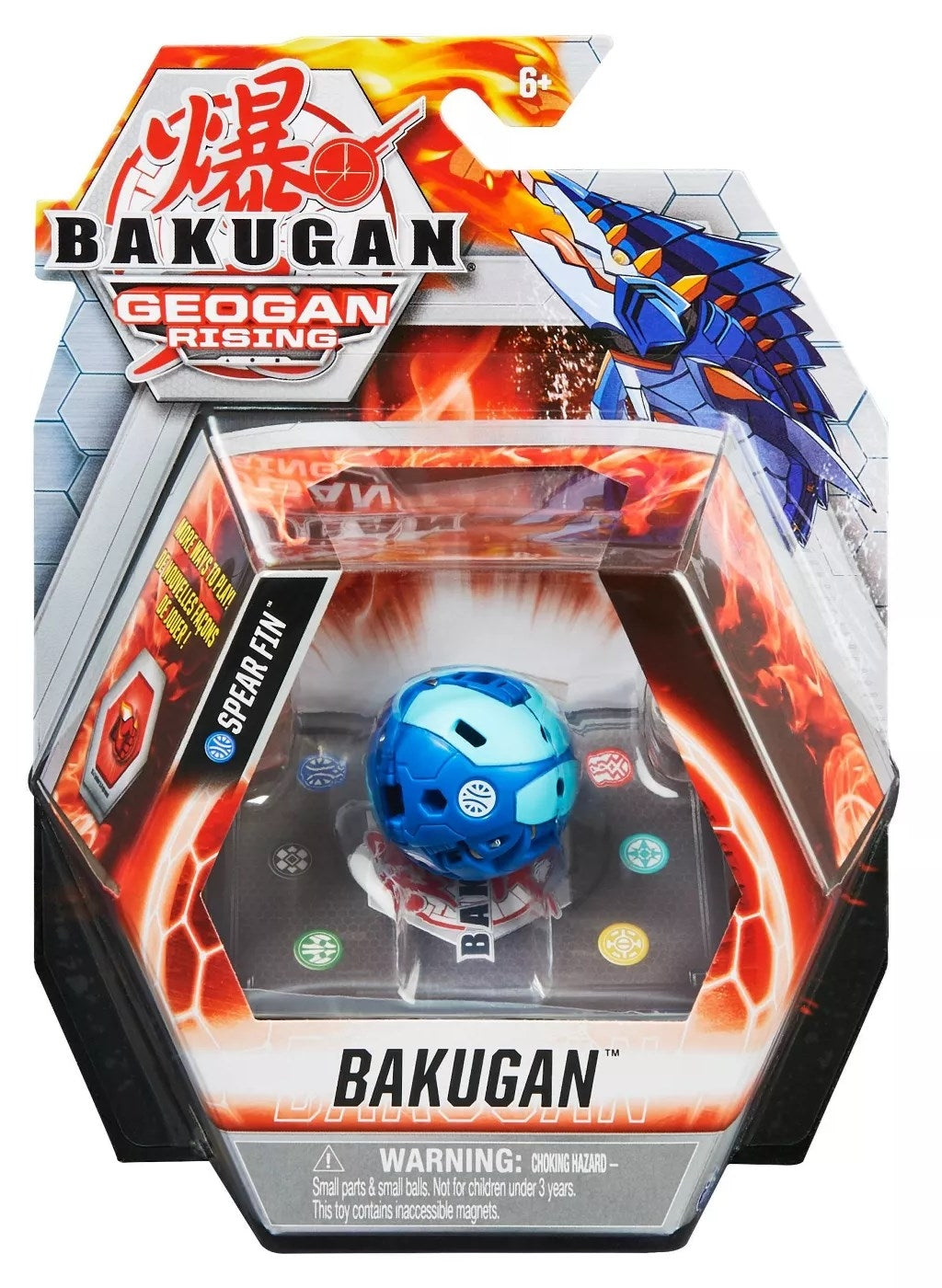 Image for Core Bakugan Single Pack - Aquos Spear Fin - Bakugan TCG