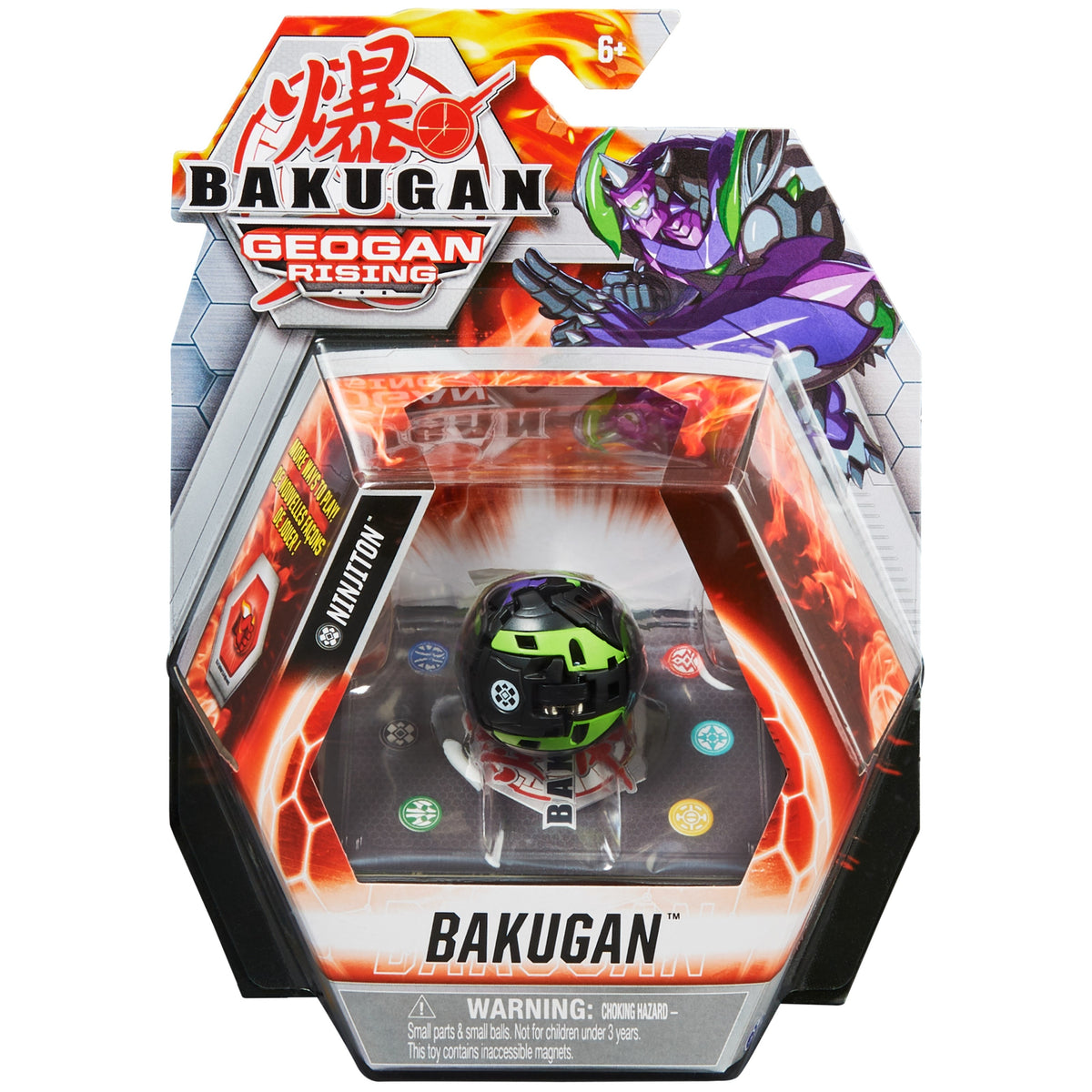Image for Core Bakugan Single Pack - Darkus Ninjiton - Bakugan TCG