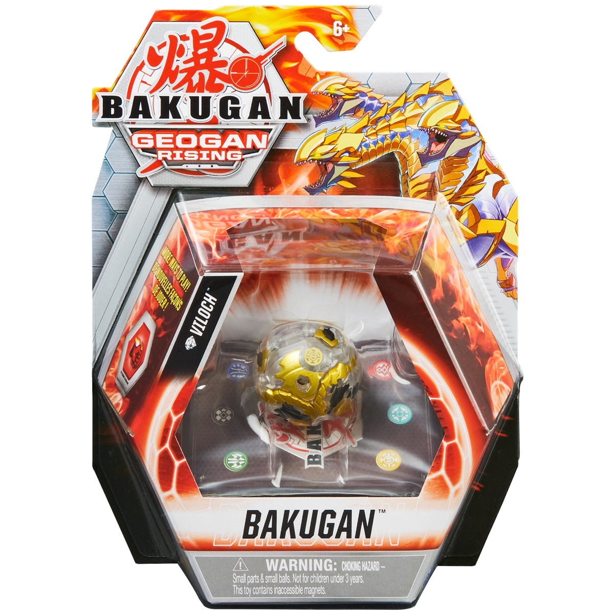 Image for Core Bakugan Single Pack - Aurelus Diamond Viloch - Bakugan TCG