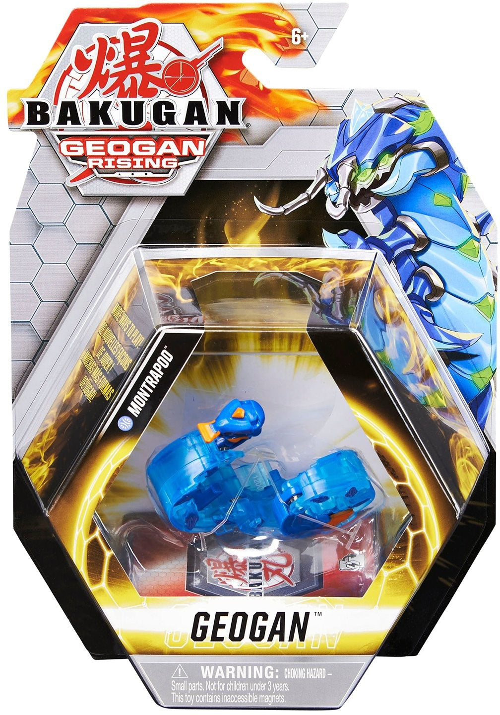 Image for Bakugan Geogan Single Pack - Aquos Montrapod - Bakugan TCG