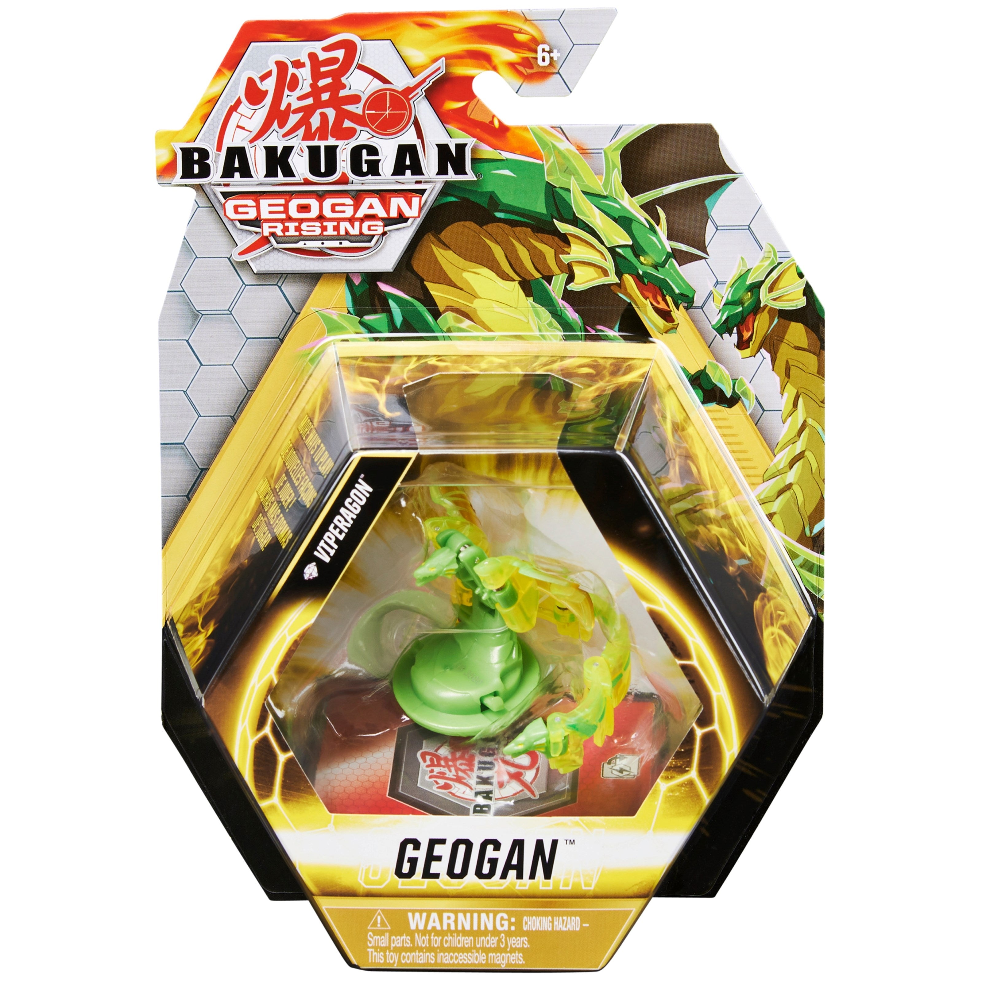 Image for Bakugan Geogan Single Pack - Ventus Diamond Viperagon - Bakugan TCG