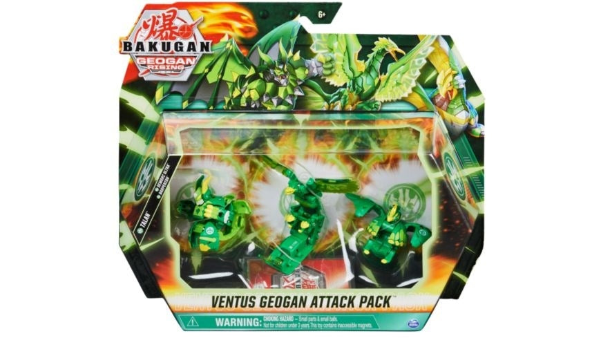 Image for Bakugan Ventus Geogan Attack Pack - Bakugan TCG