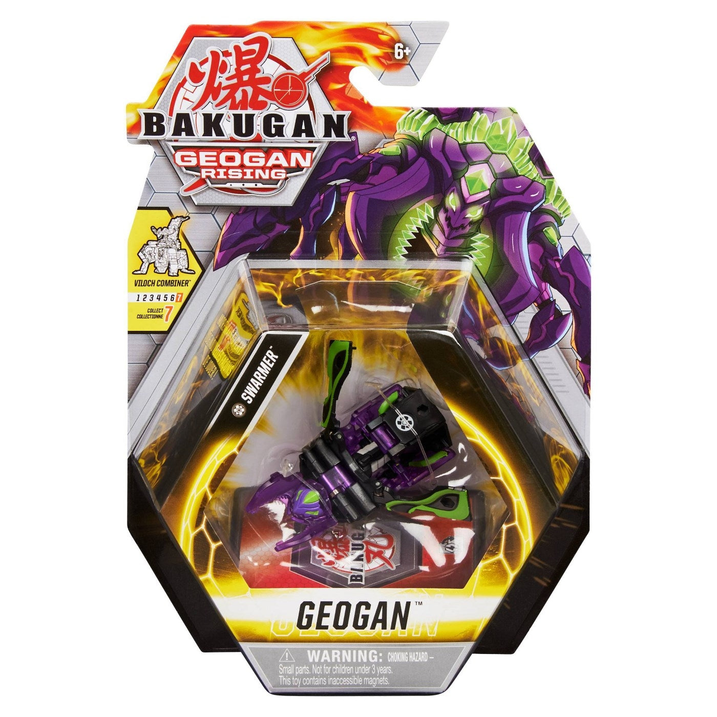Image for Bakugan Geogan Single Pack - Darkus Swarmer - Bakugan TCG