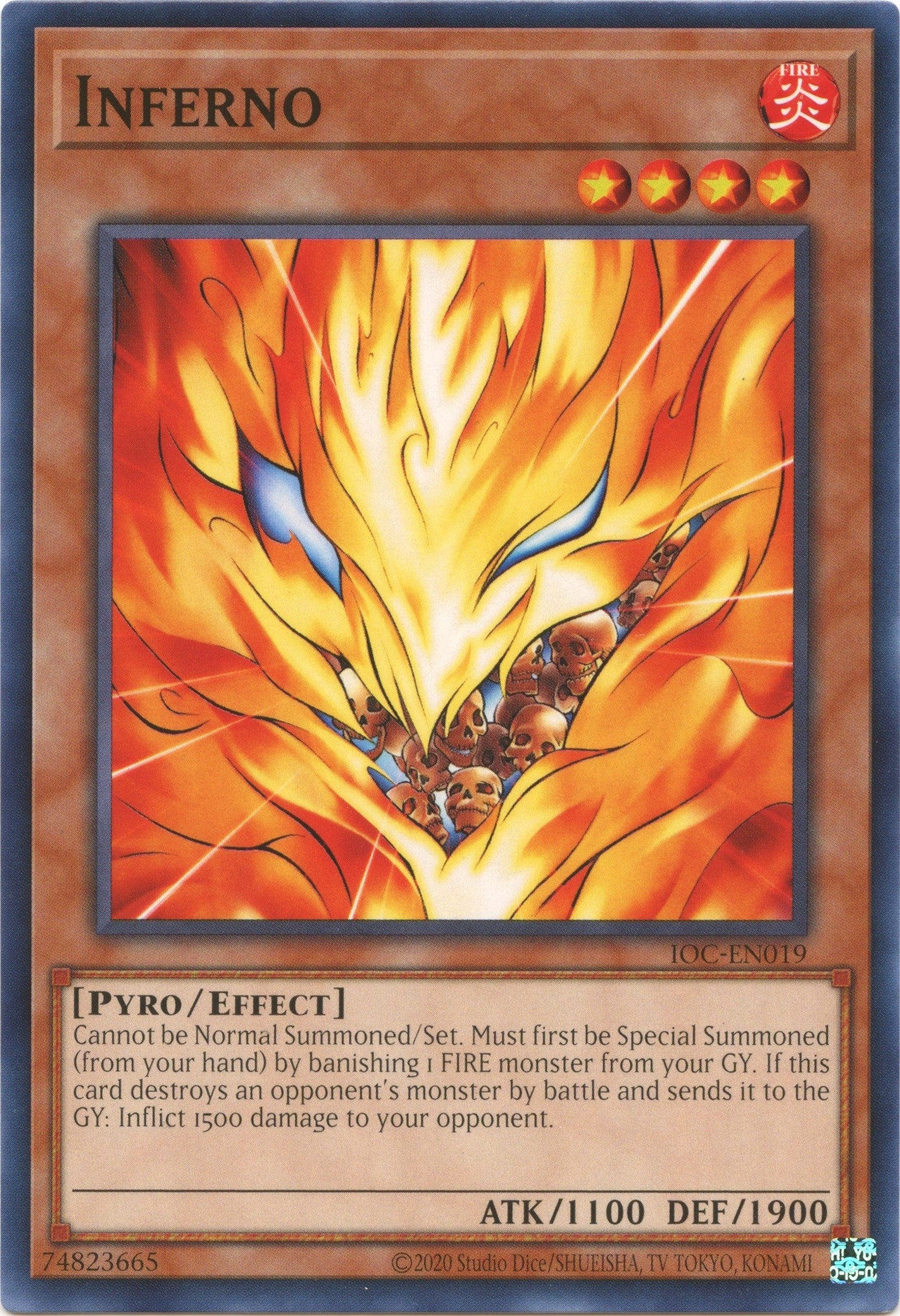 Image for Inferno (IOC-EN019) (IOC-EN) - YuGiOh