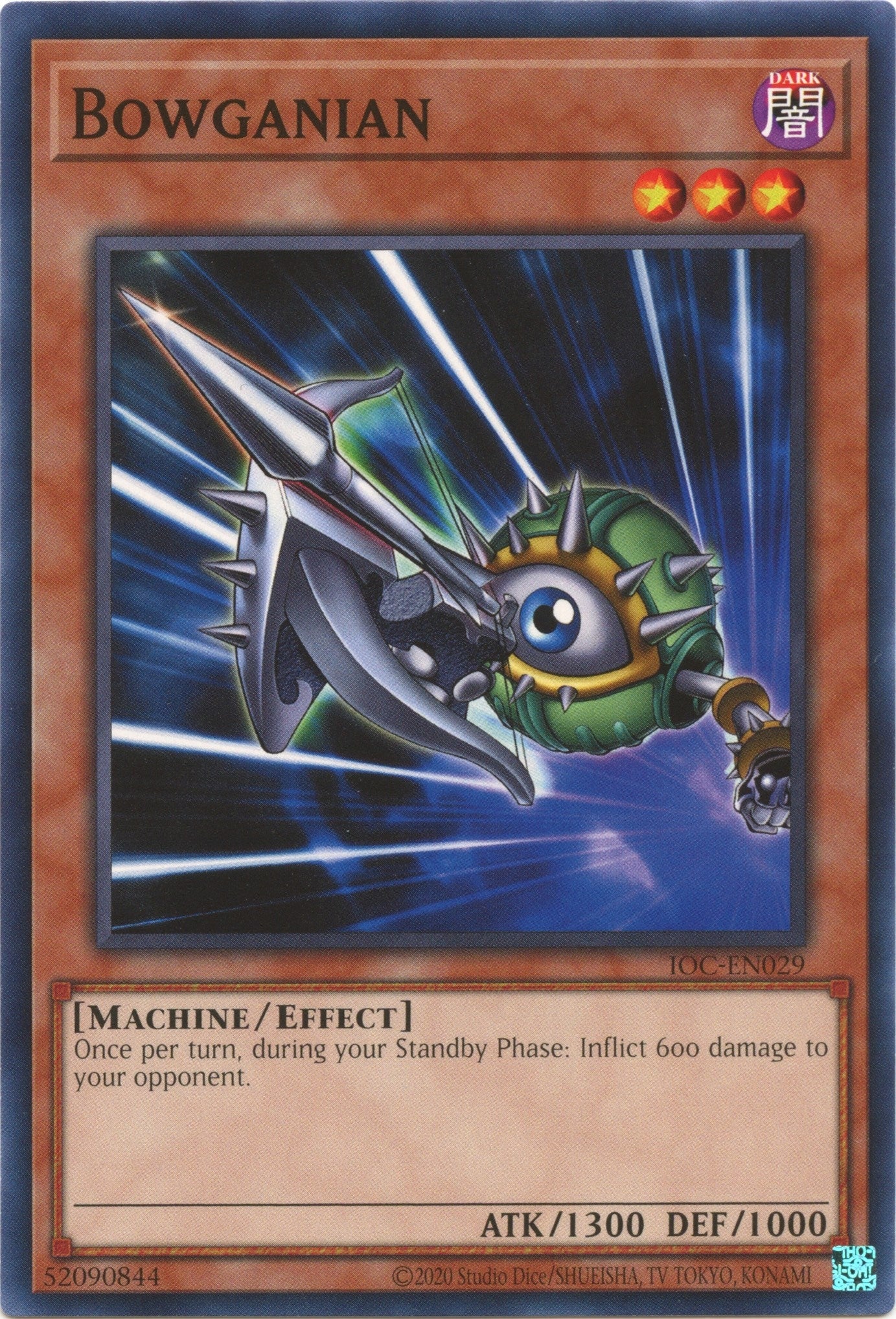 Image for Bowganian (IOC-EN029) (Invasion of Chaos (25th Anniversary Edition)) - YuGiOh