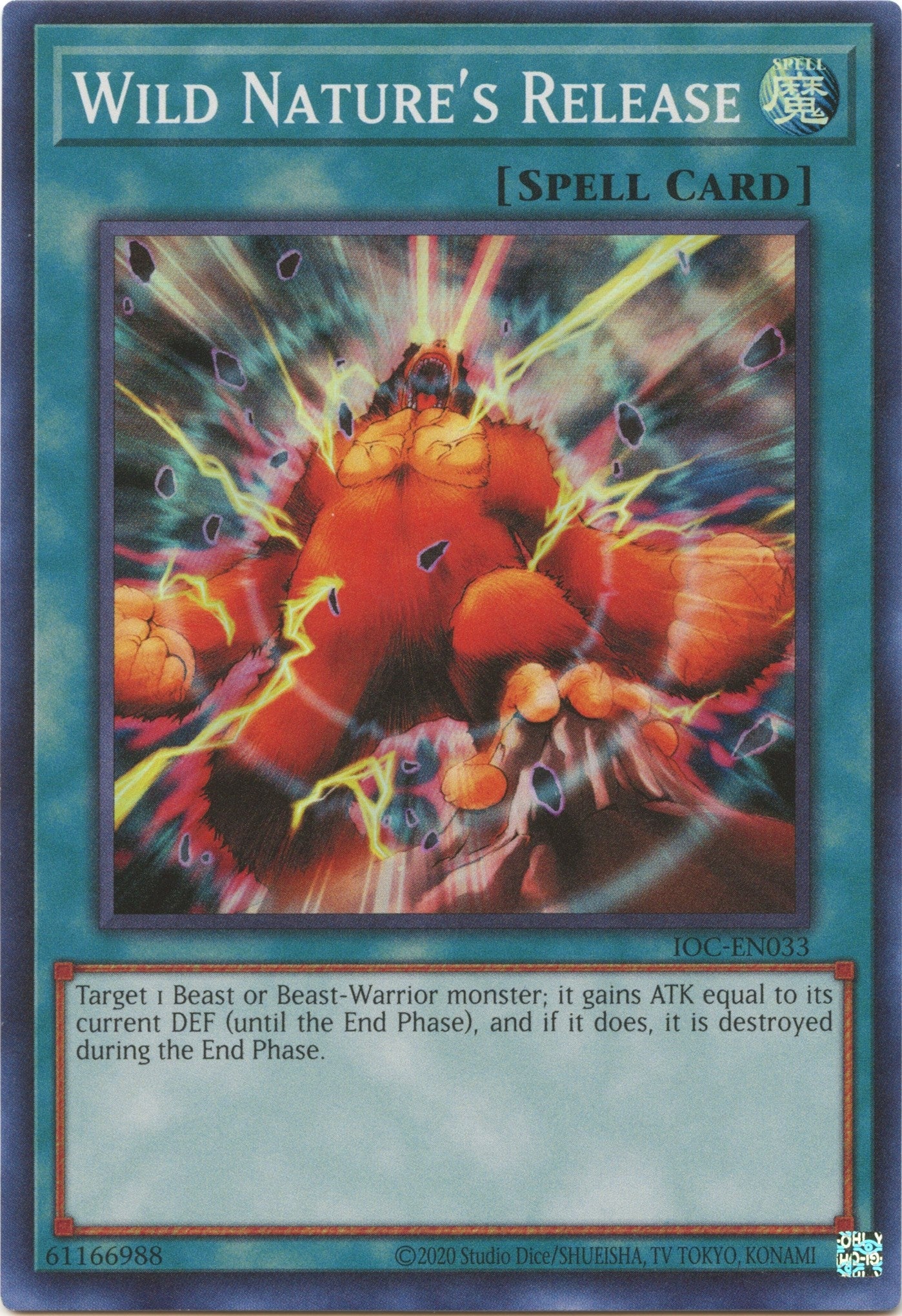 Image for Wild Nature's Release (IOC-EN033) (IOC-EN) - YuGiOh
