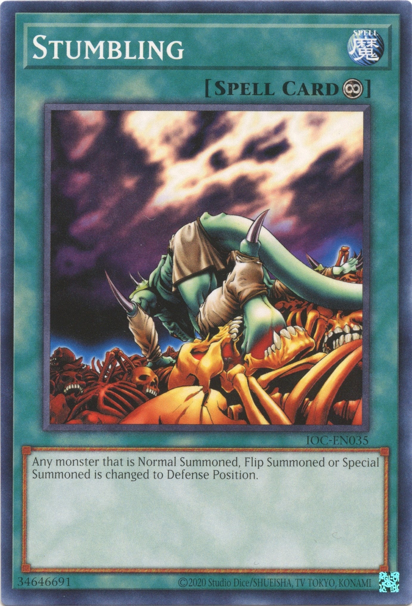 Image for Stumbling (IOC-EN035) (IOC-EN) - YuGiOh