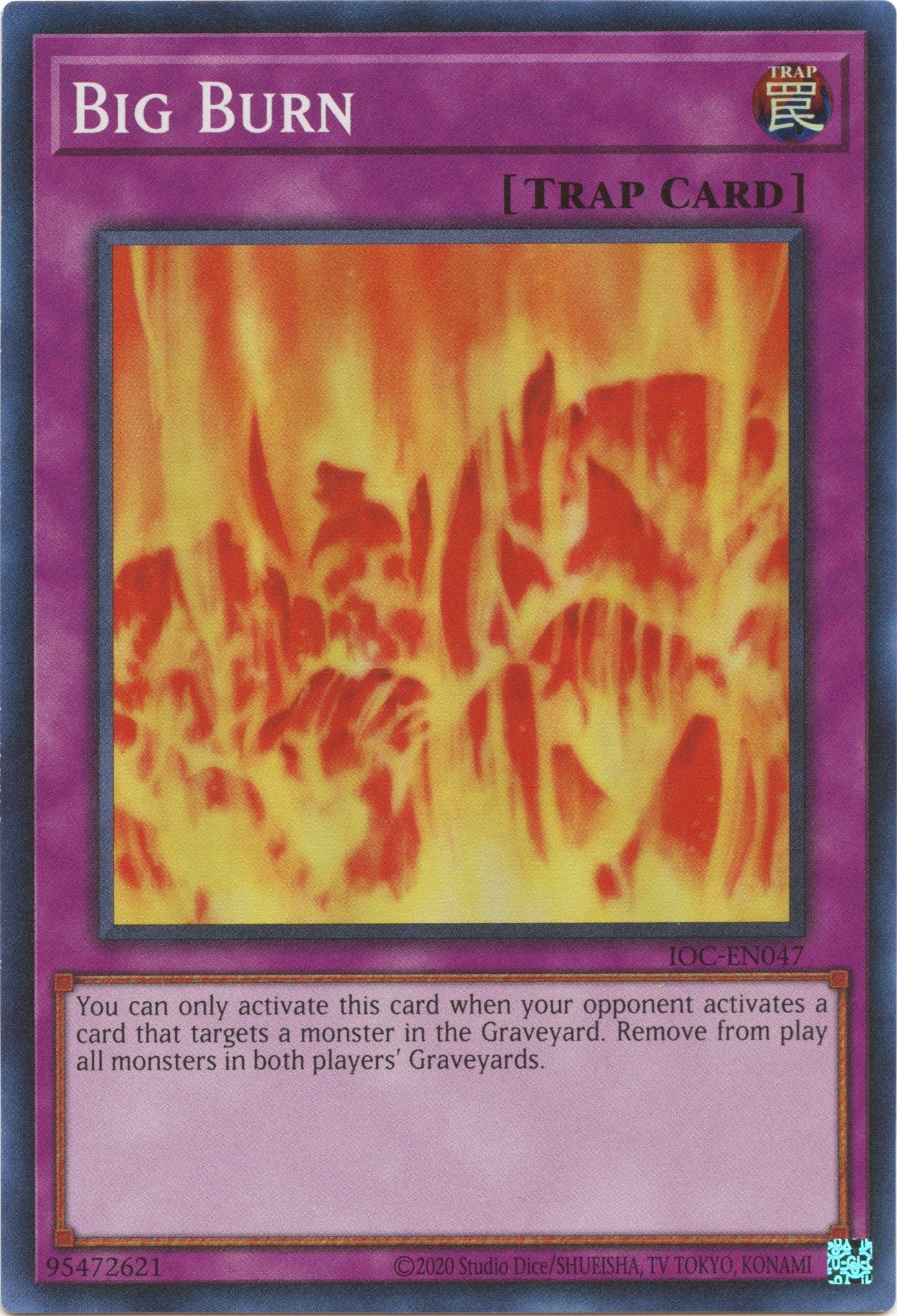 Image for Big Burn (IOC-EN047) (IOC-EN) - YuGiOh