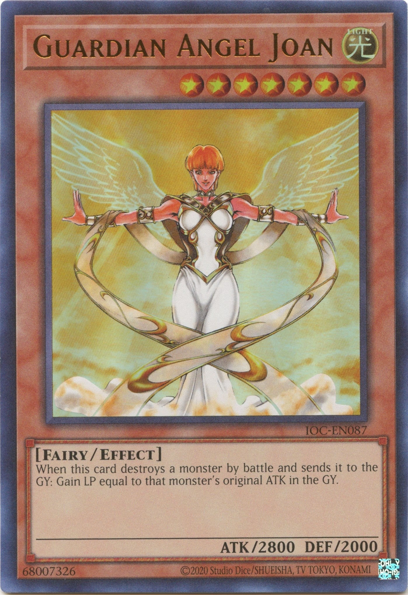 Image for Guardian Angel Joan (IOC-EN087) (Invasion of Chaos (25th Anniversary Edition)) - YuGiOh