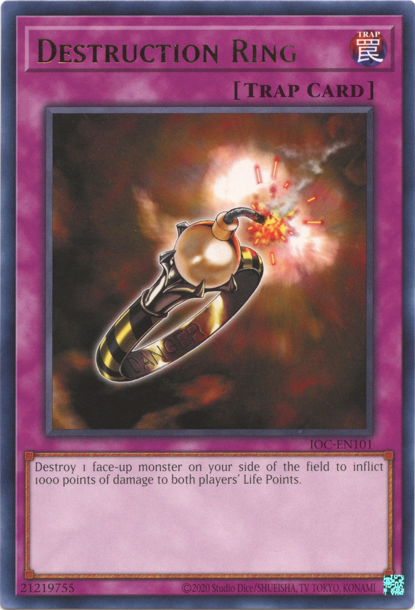 Image for Destruction Ring (IOC-EN101) (IOC-EN) - YuGiOh