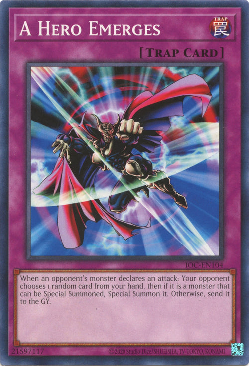 Image for A Hero Emerges (IOC-EN104) (IOC-EN) - YuGiOh
