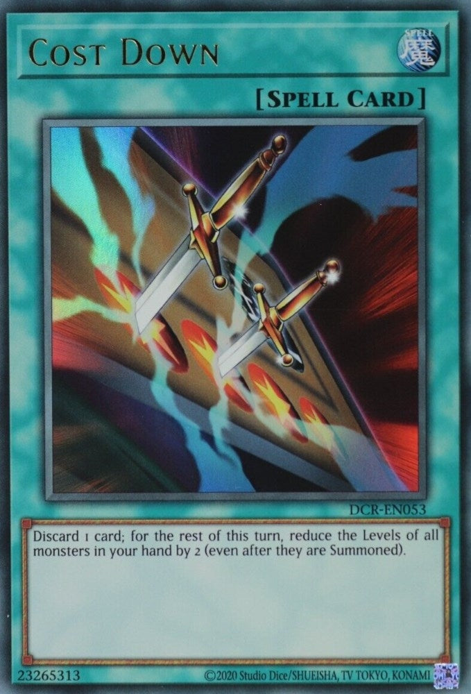 Image for Cost Down (DCR-EN053) (Dark Crisis (25th Anniversary Edition)) - YuGiOh
